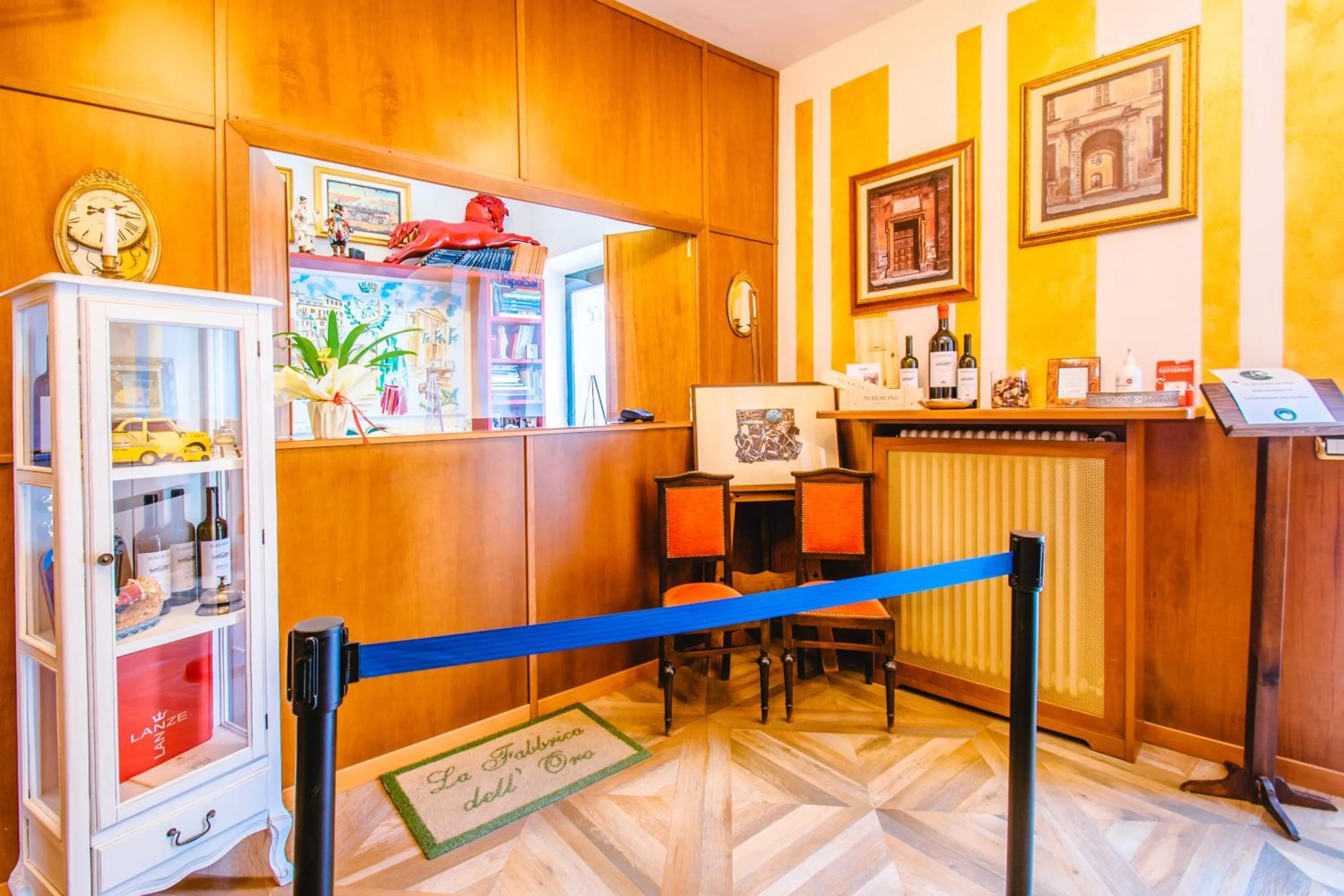Lobby or reception in La Fabbrica dell'Oro