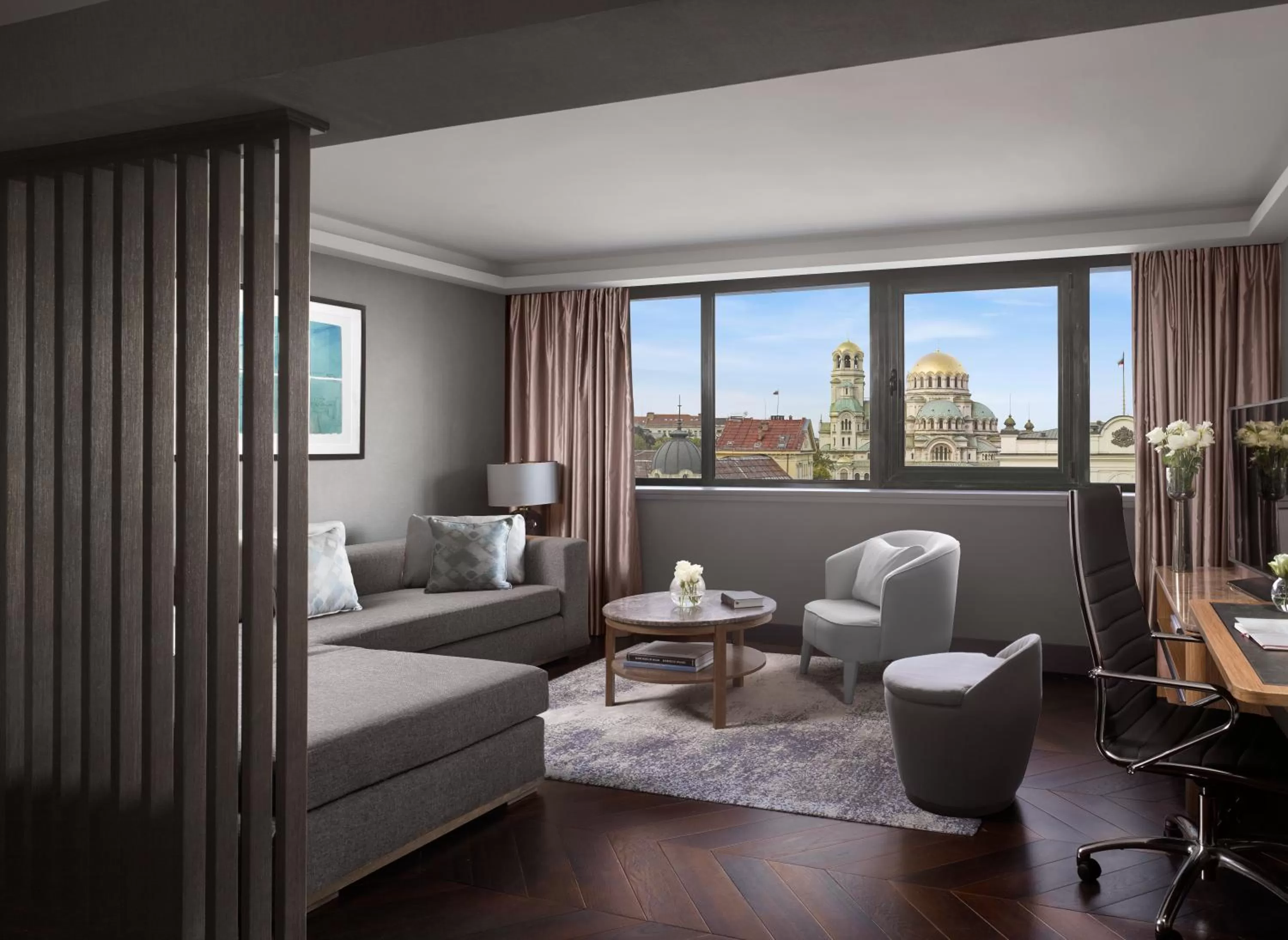 Living room in InterContinental Sofia by IHG