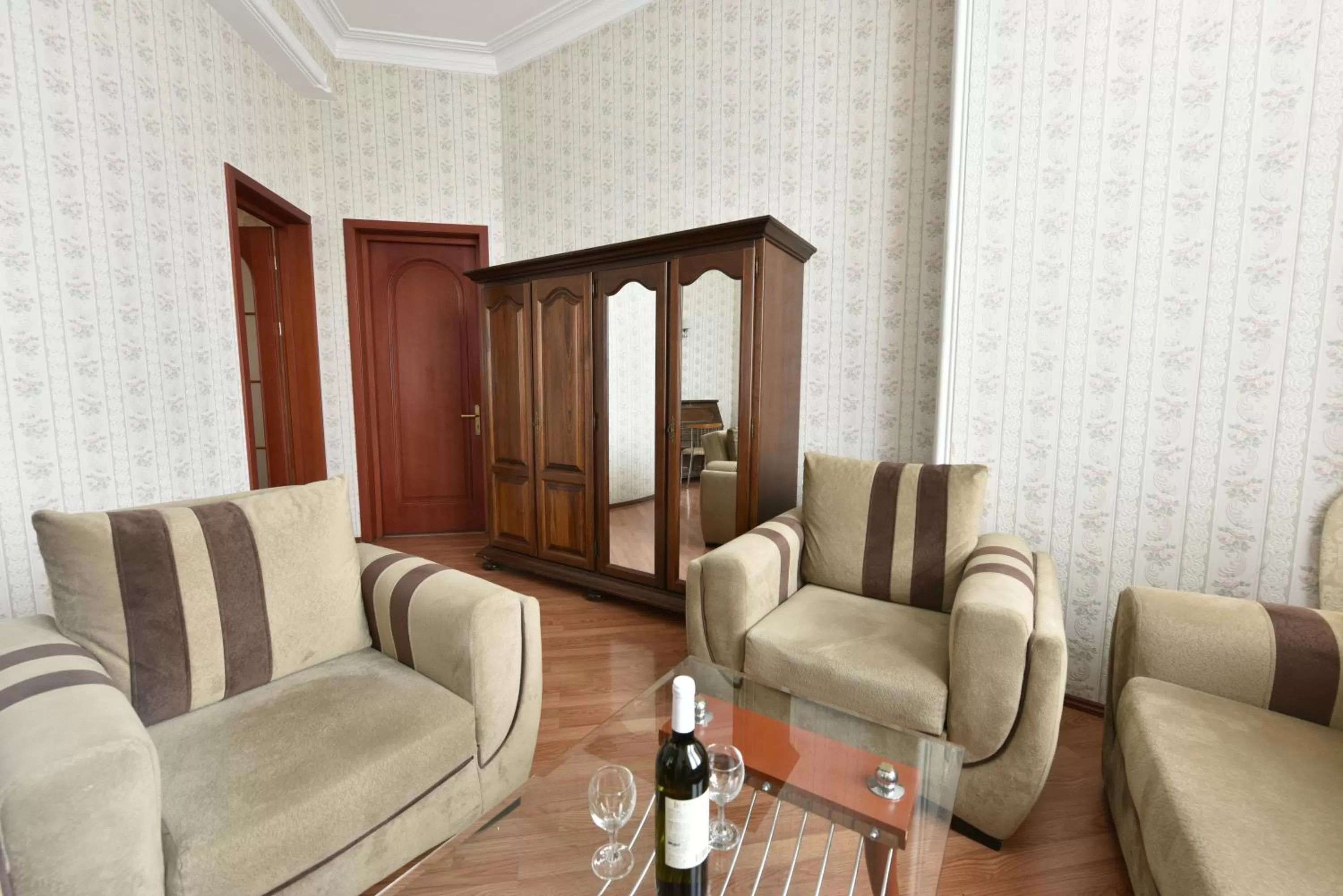 Seating area in Irmeni Hotel