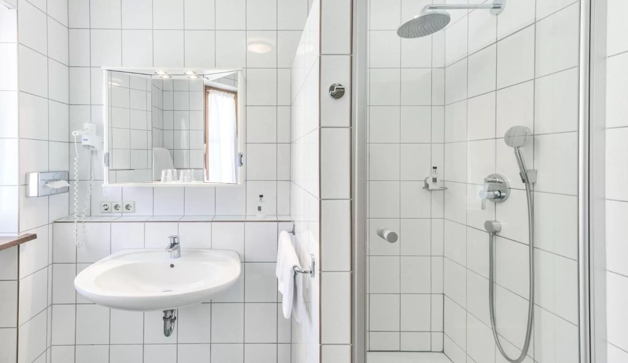 Bathroom in Wohlfühlhotel Landmann