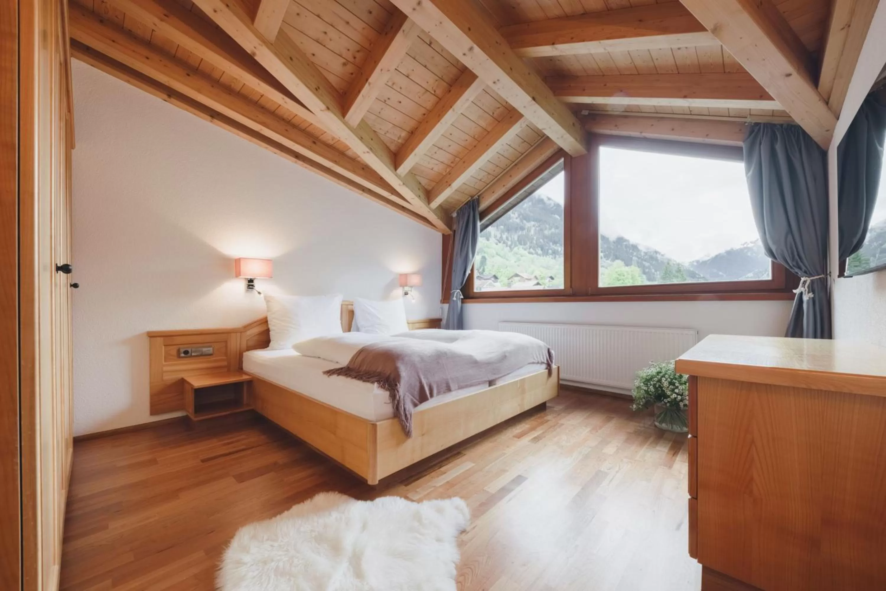 Photo of the whole room, Bed in Alpenhotel Montafon & SPA