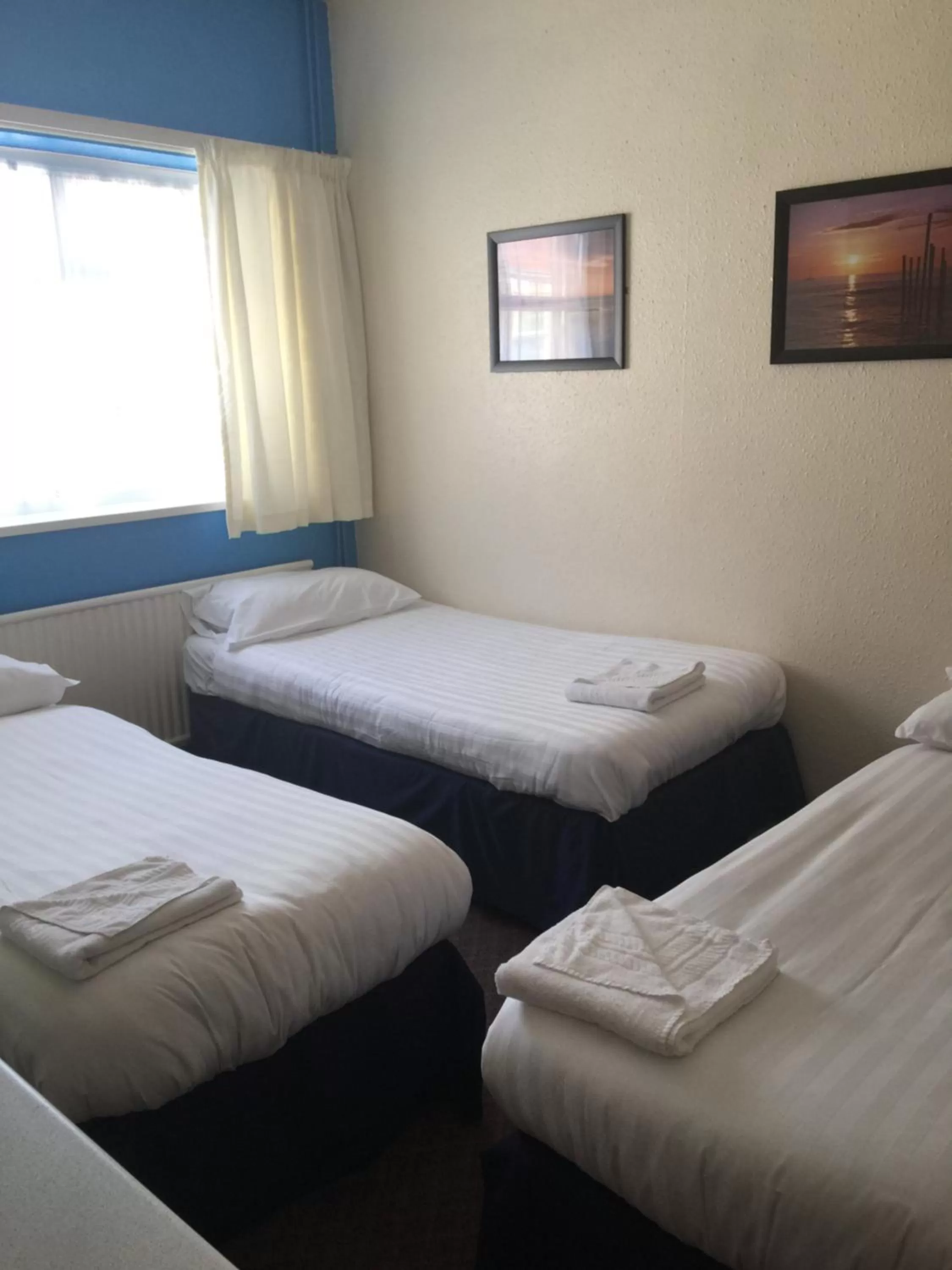 Bedroom in The Norwood Hotel for Groups-Blackpool Party Weekends