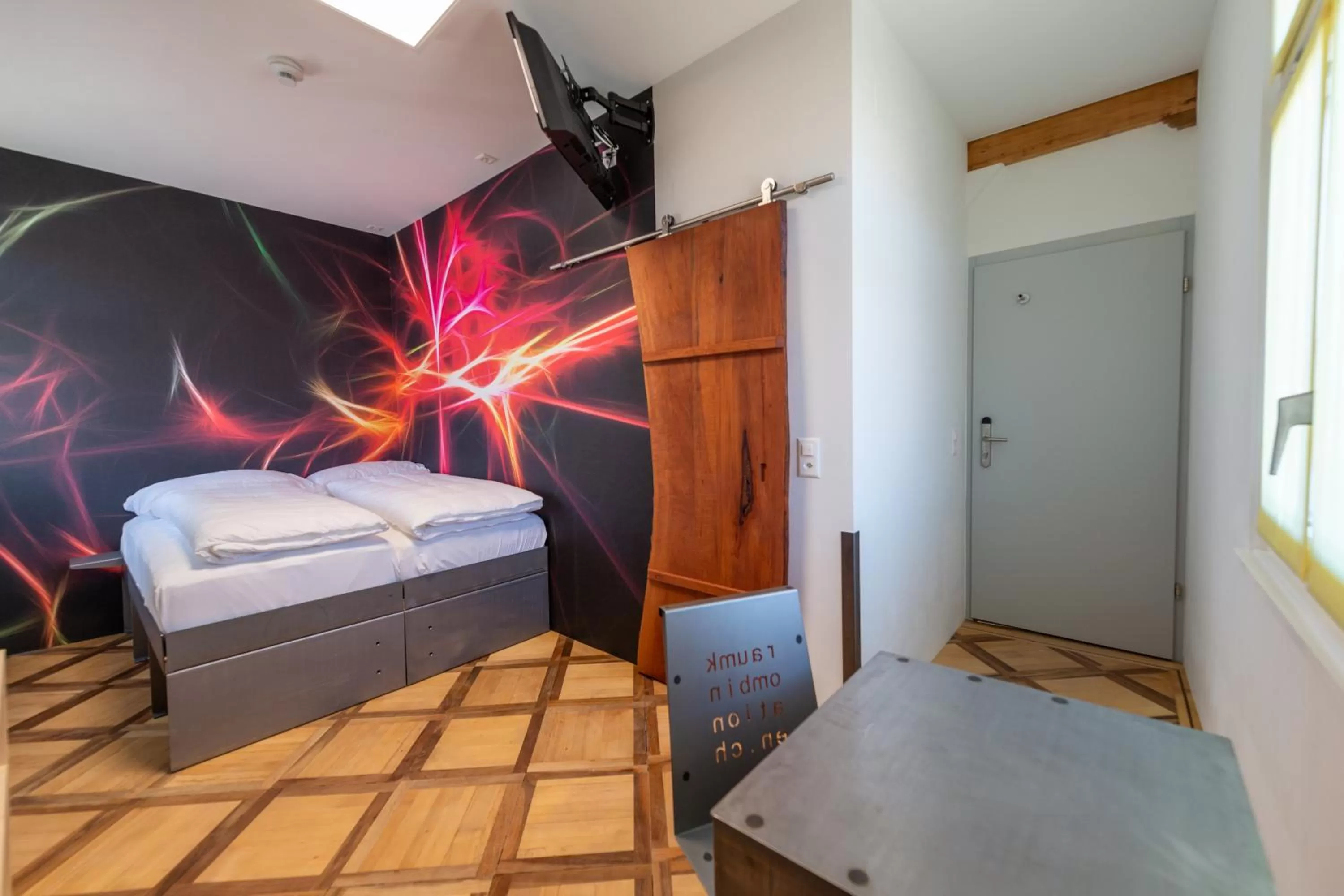 Bed in Boutique Hotel BS16 before Bern City Parking gratis