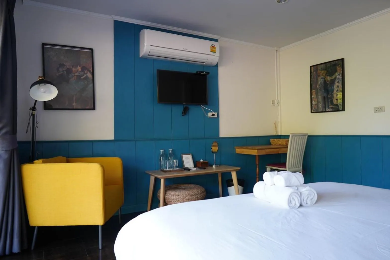 TV and multimedia, Bed in Villa Panalai