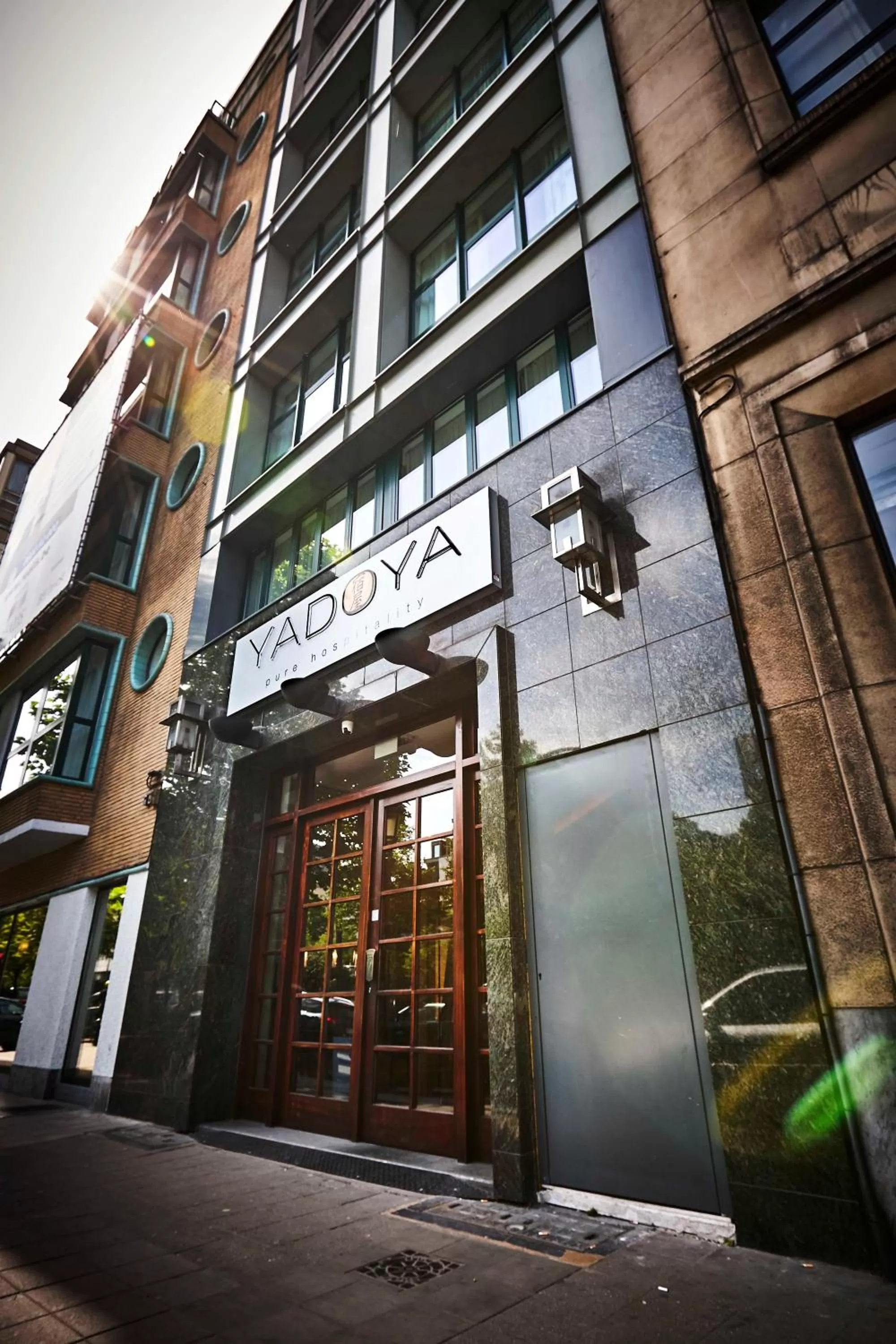 Facade/entrance in Yadoya Hotel