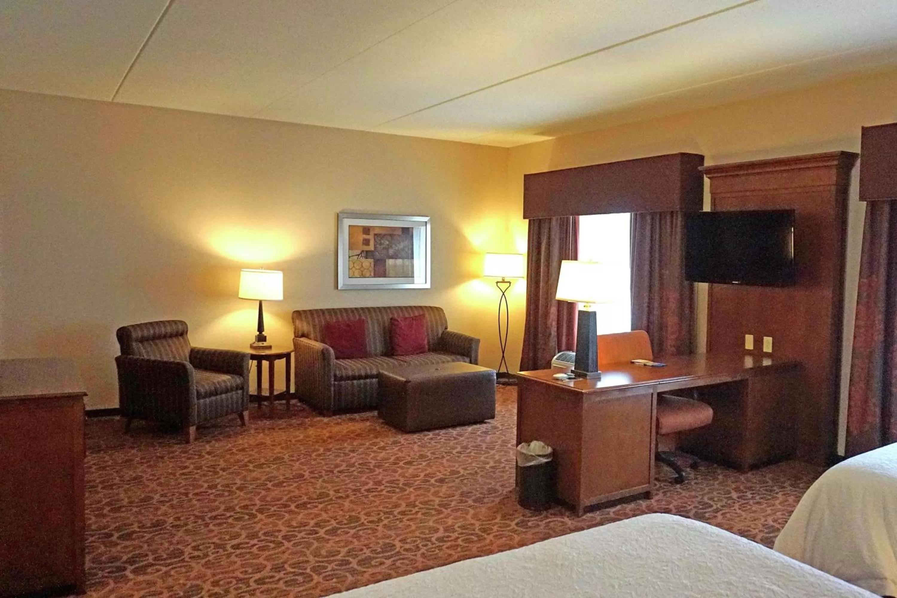 Bedroom, Bed in Hampton Inn Waynesburg