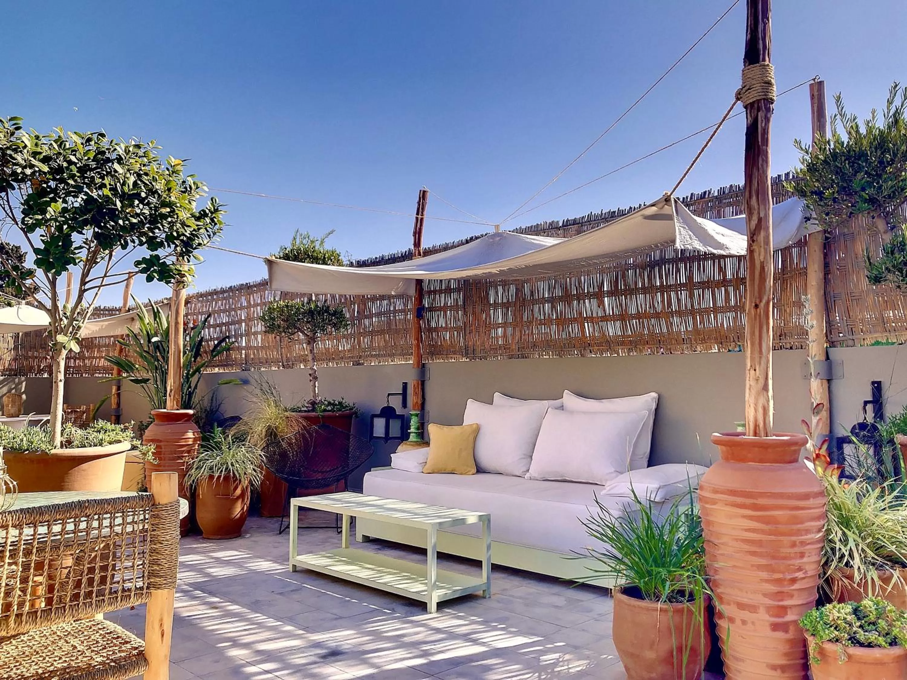Balcony/Terrace in Riad Dar Chacha