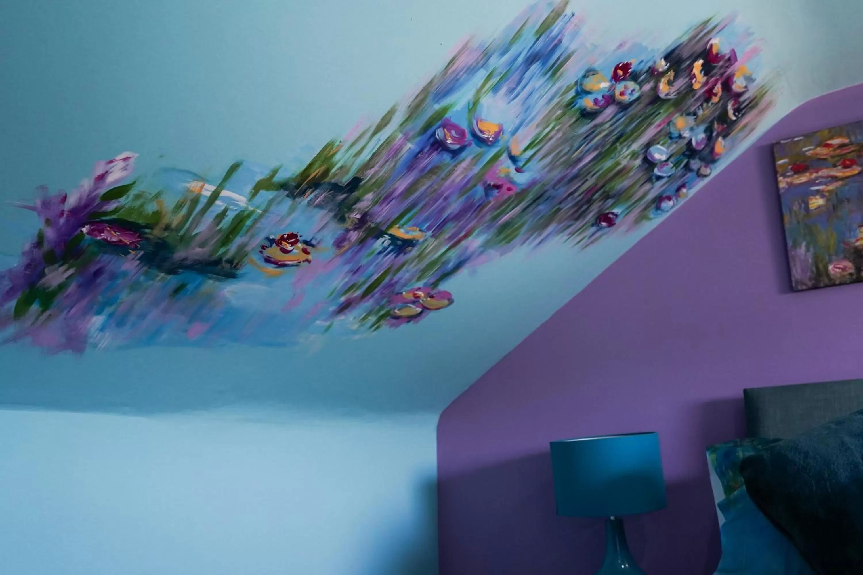 Bedroom in The Art Bank