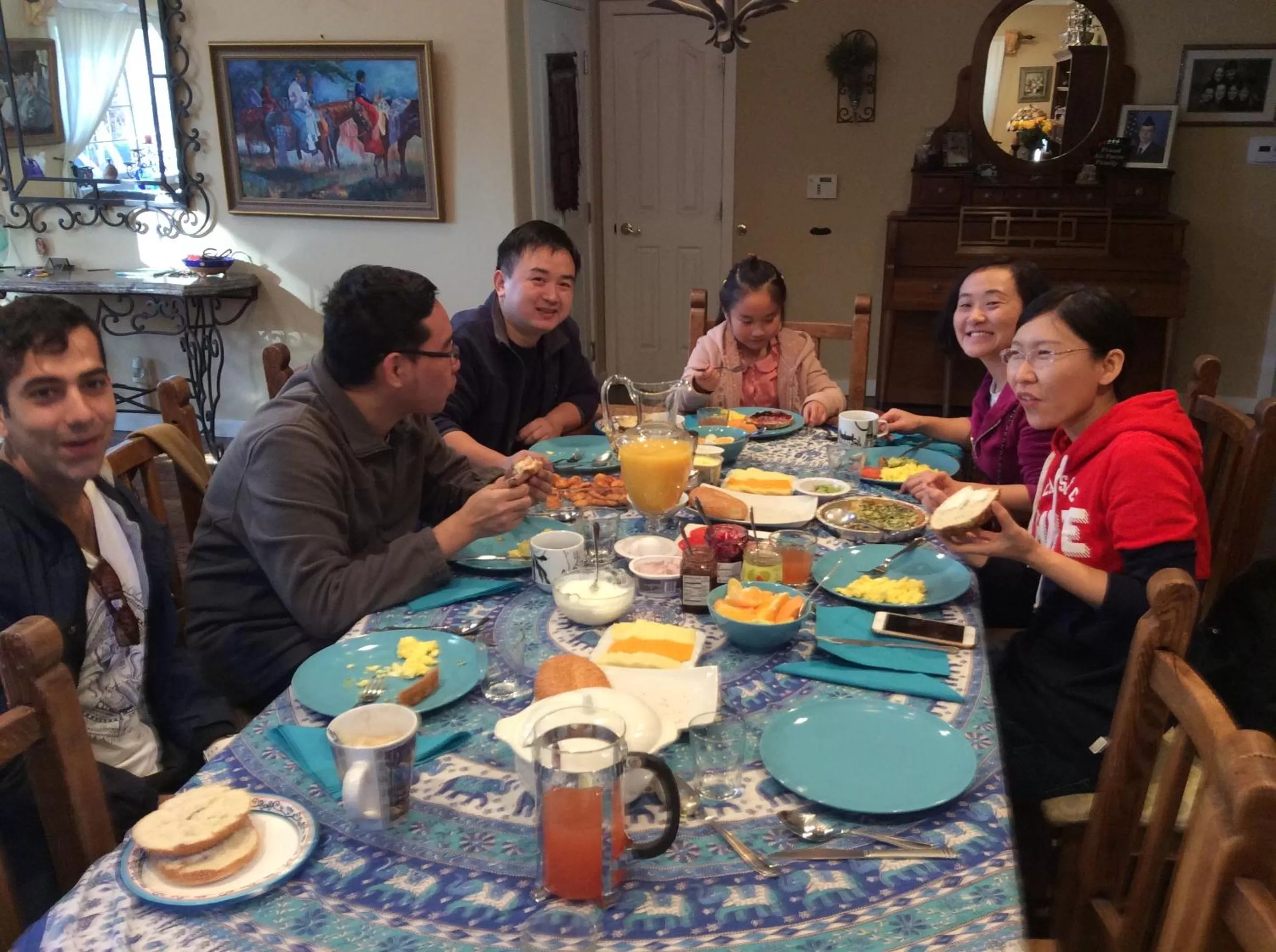 Breakfast in Sweet Dreams B&B LA