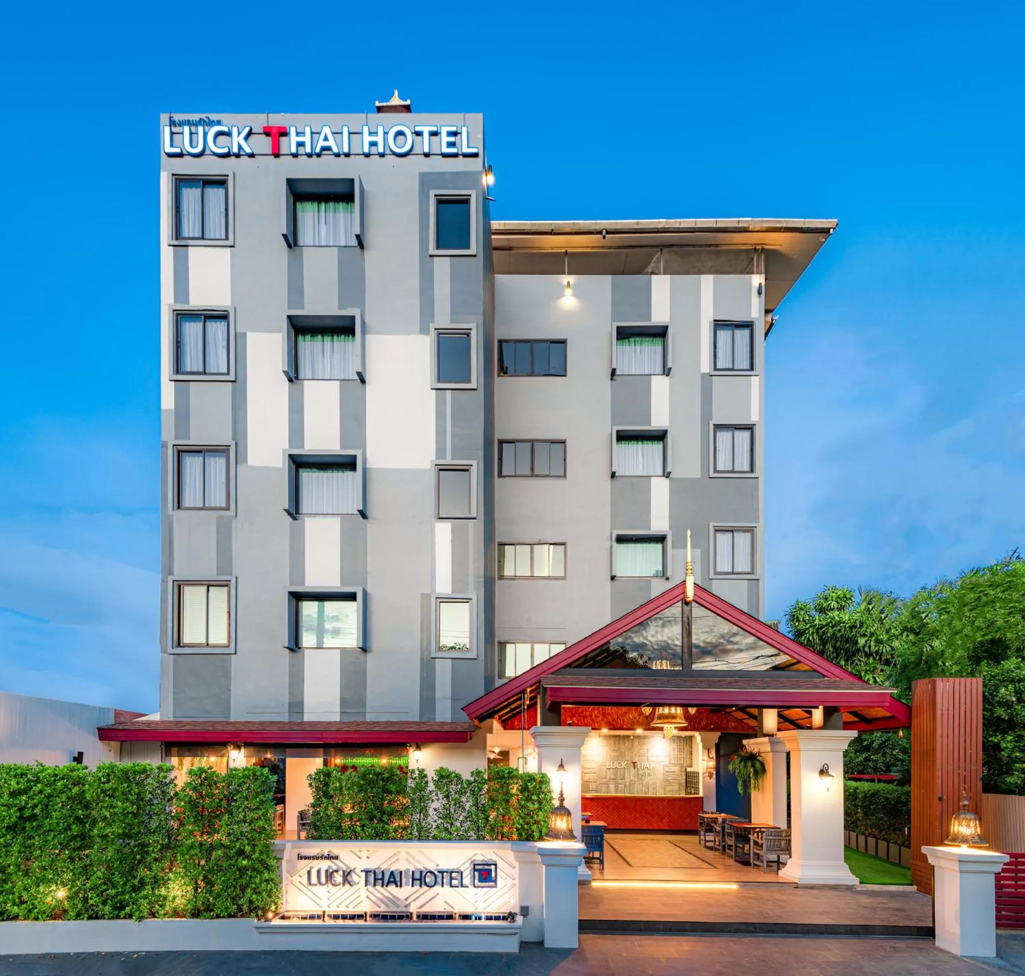 Property building in Luck Thai Hotel