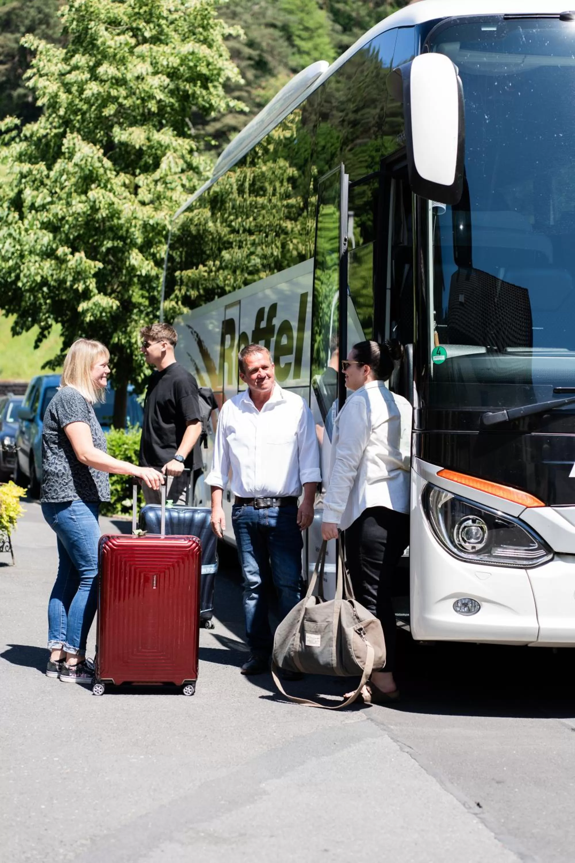 People in Hotel Christel