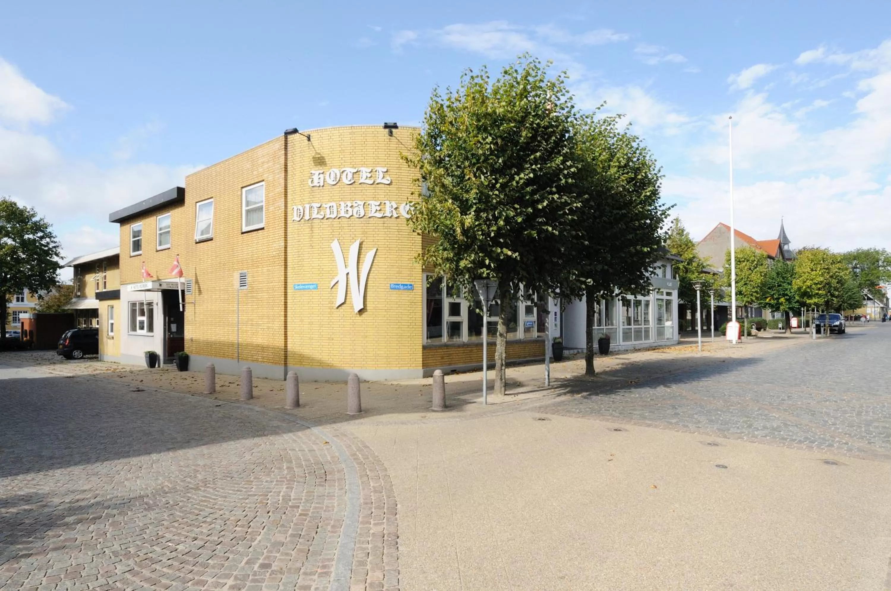 Facade/entrance in Hotel Vildbjerg
