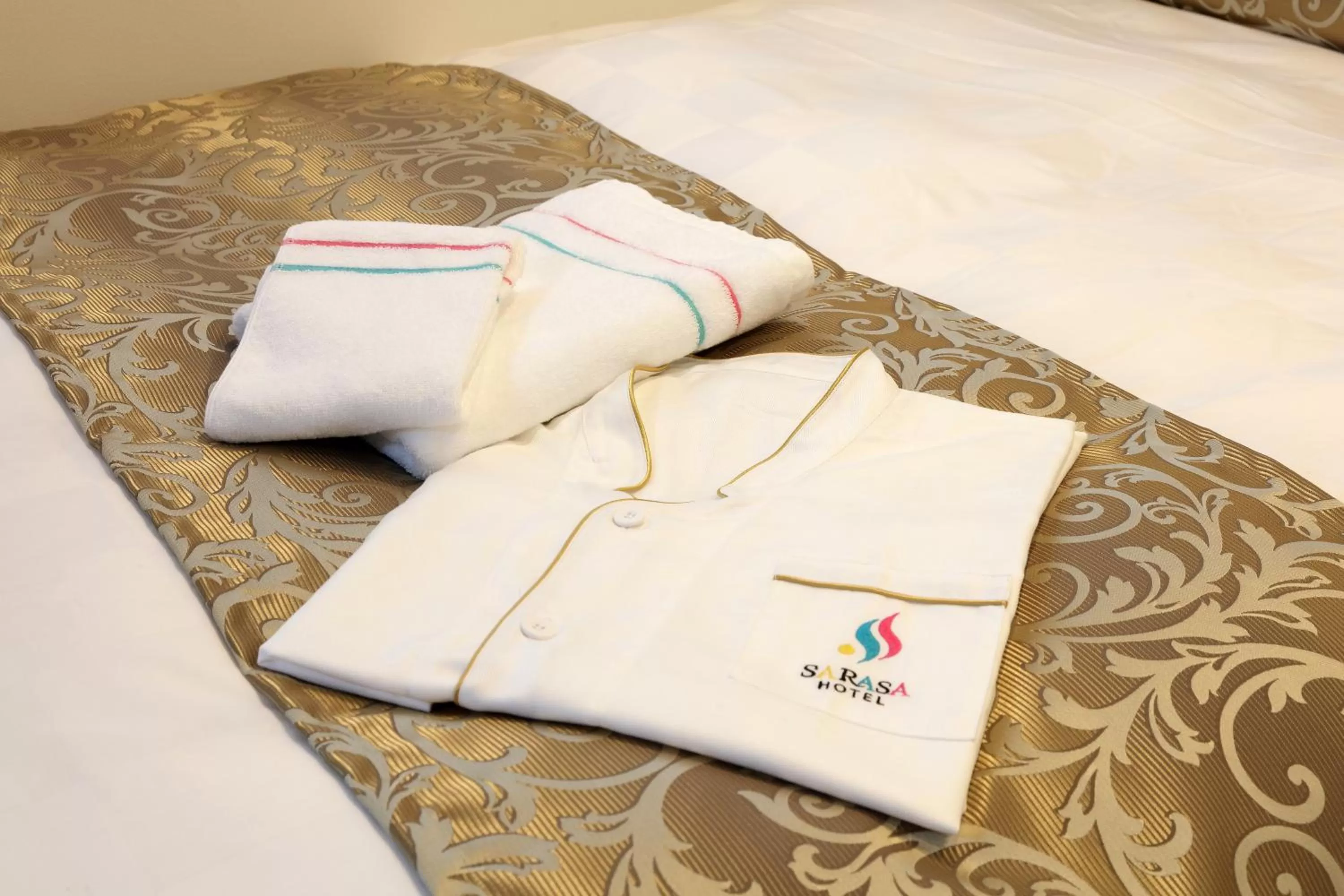 Photo of the whole room, Bed in SARASA HOTEL Dotonbori