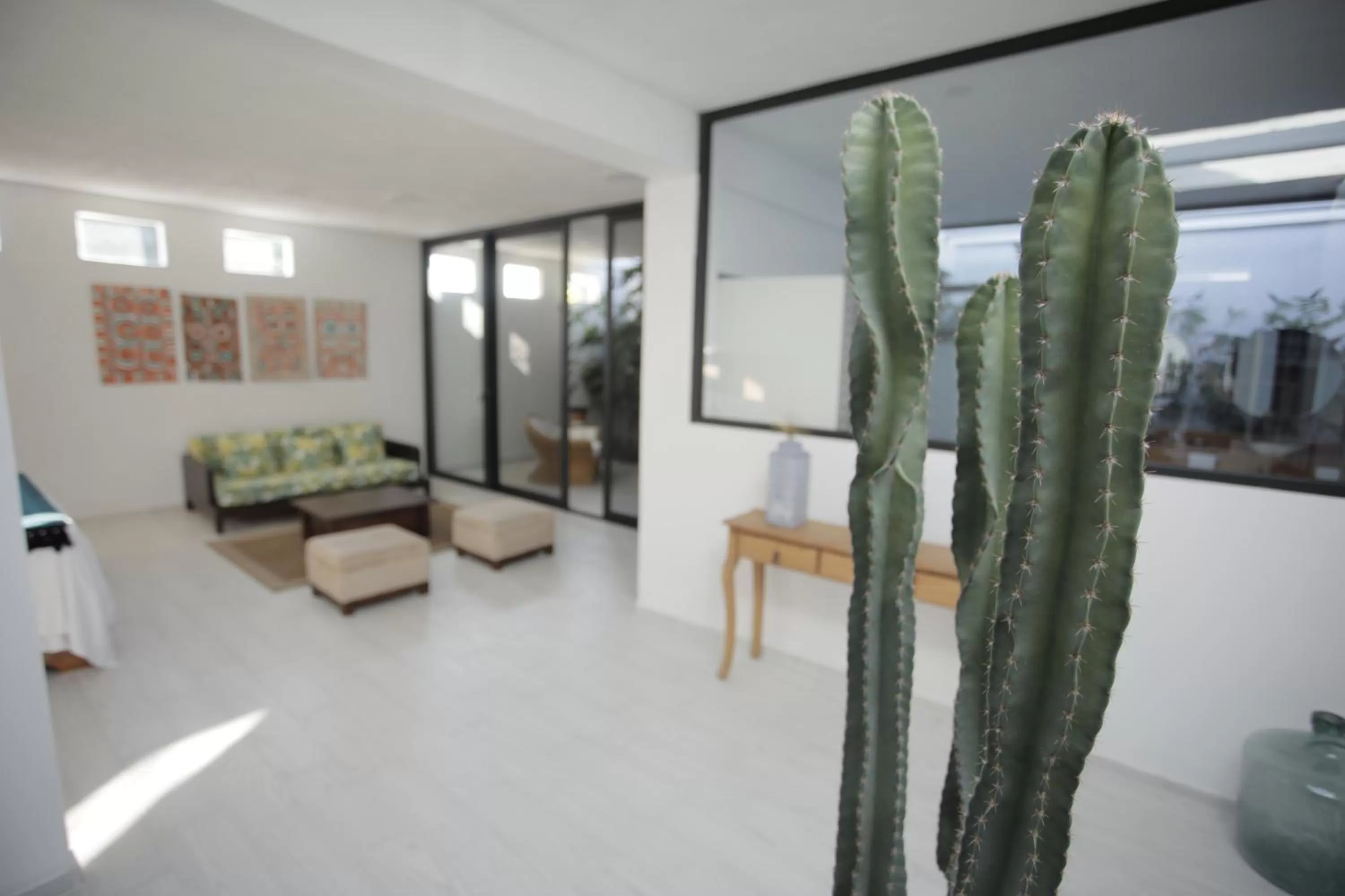 Living room in Hotel La Casa de los Árboles Immersive Experience