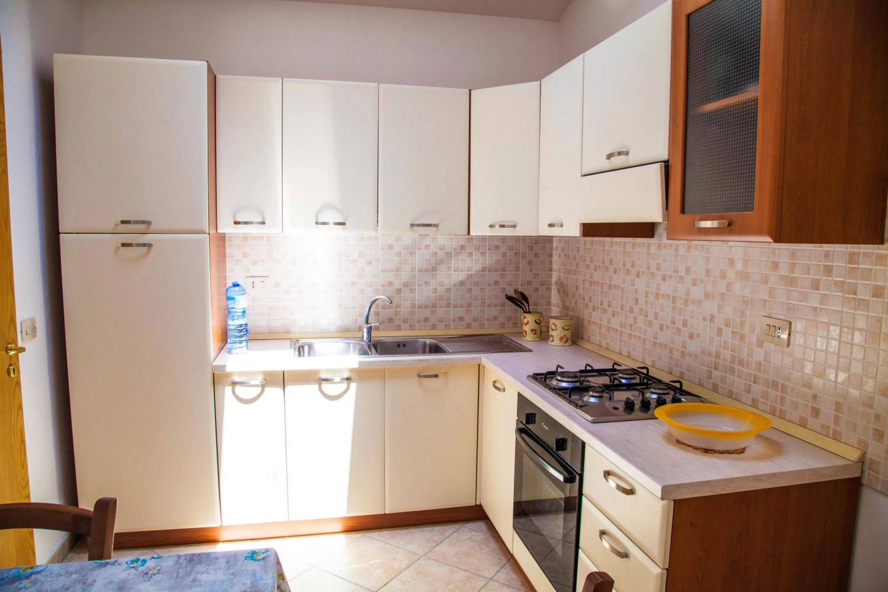 Kitchen or kitchenette in Bed & Breakfast Il Castellino
