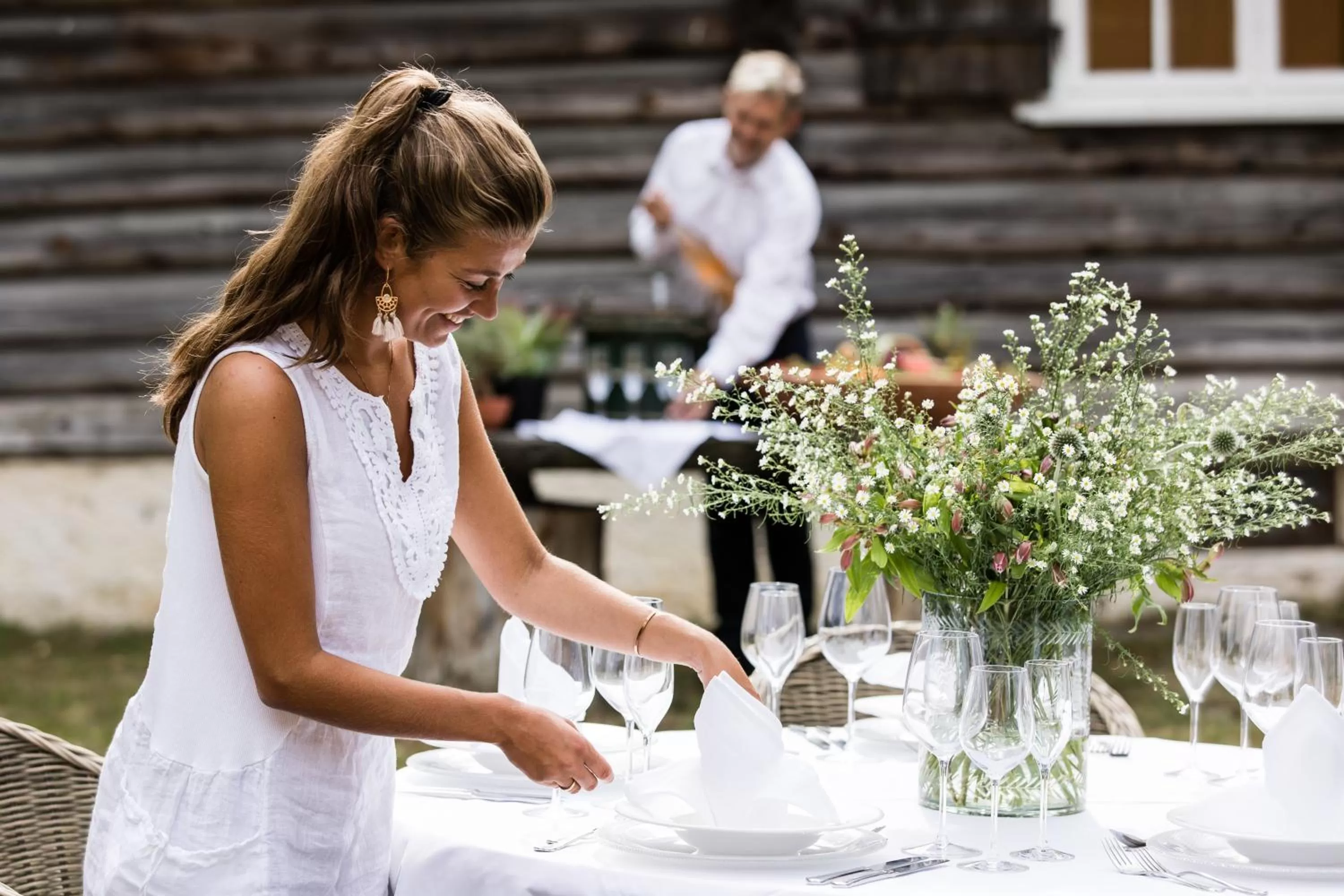 Patio in Klækken Hotel