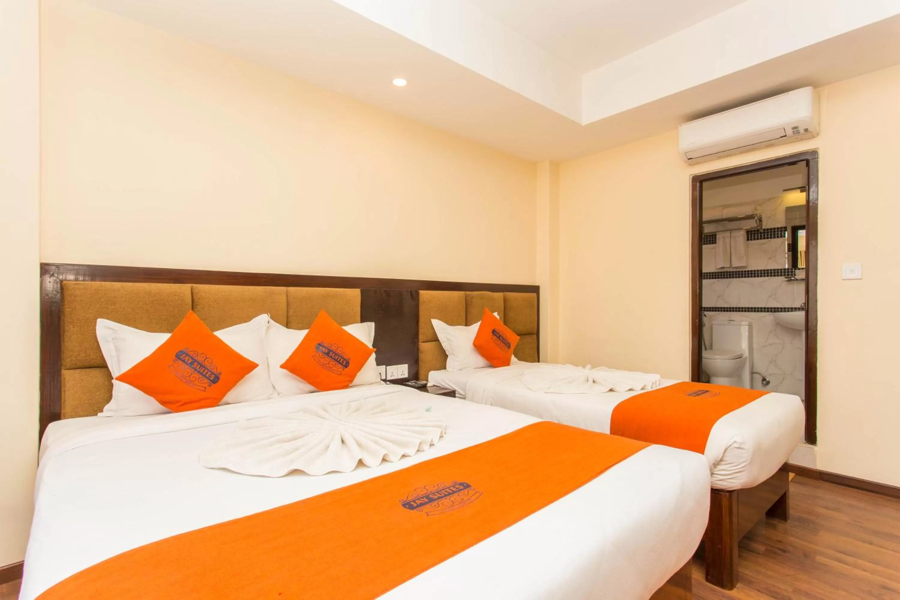 Bedroom, Bed in Hotel Jay Suites