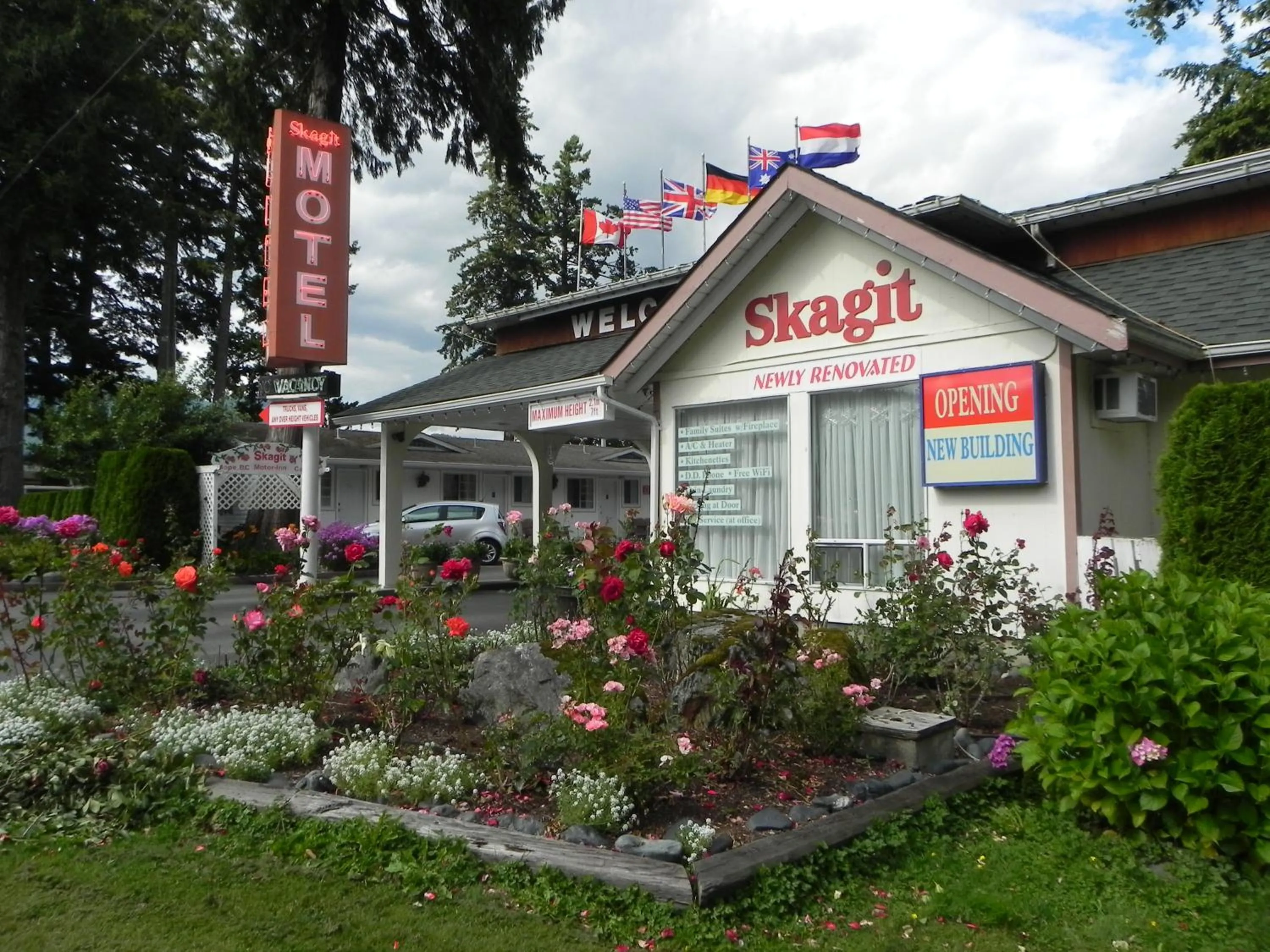 Garden in Skagit Motel