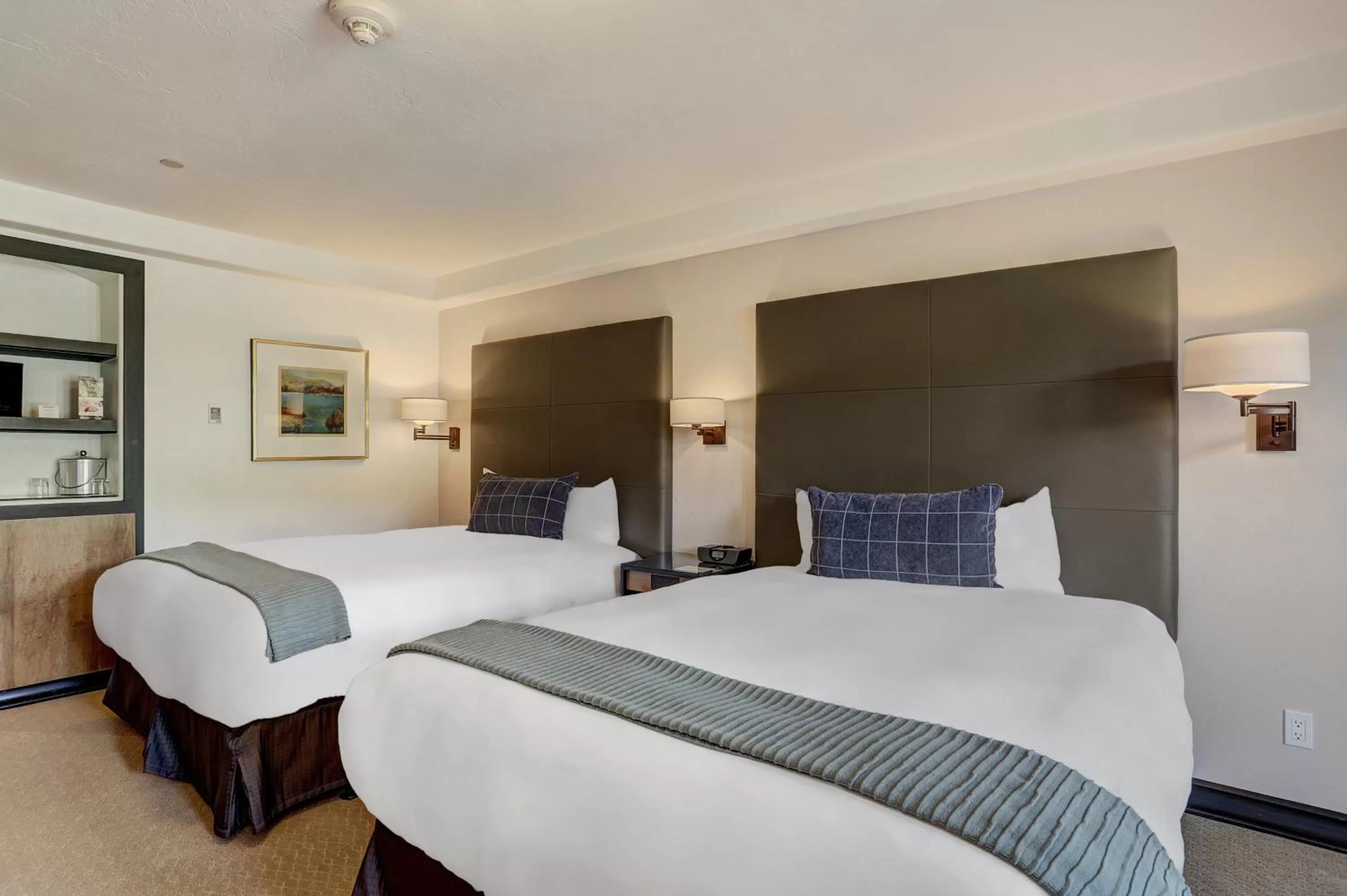 Bed in The Pines Lodge, a RockResort, by Vail Resorts