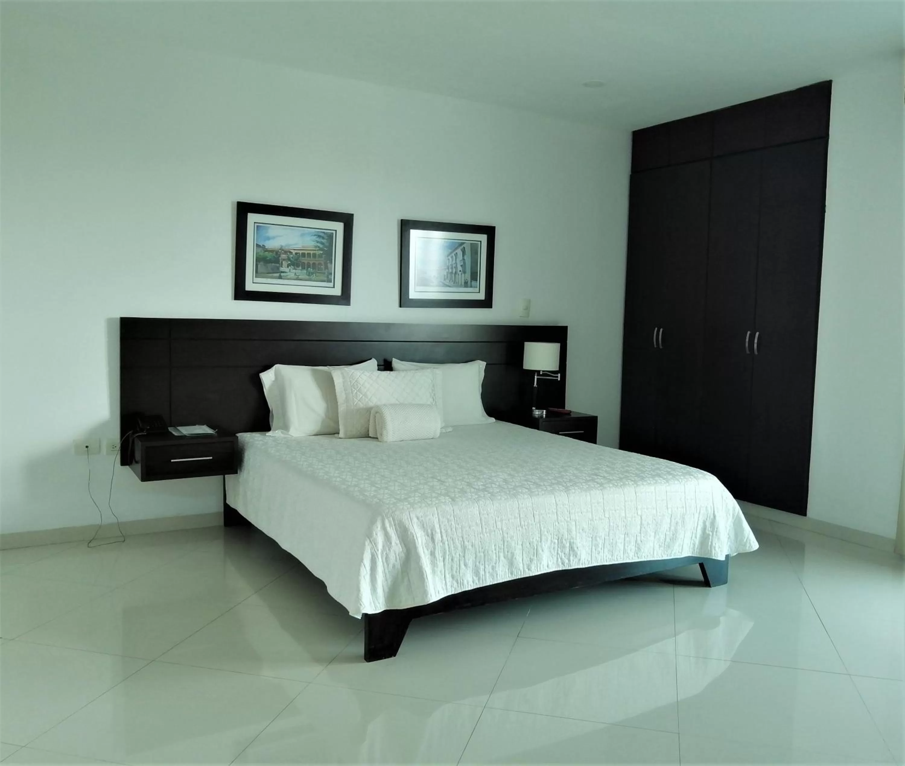 Bed in Hotel Panorama