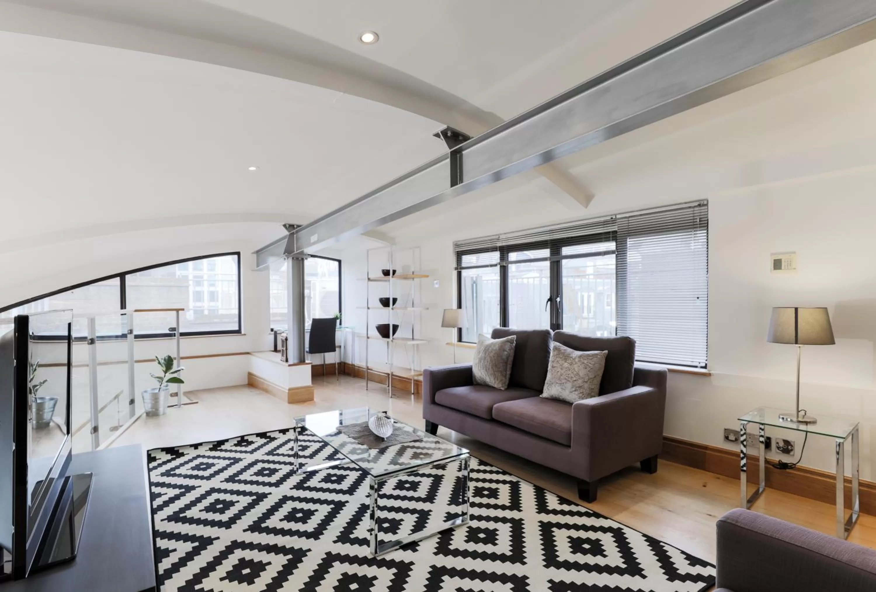 Living room, Seating Area in Monument Apartments