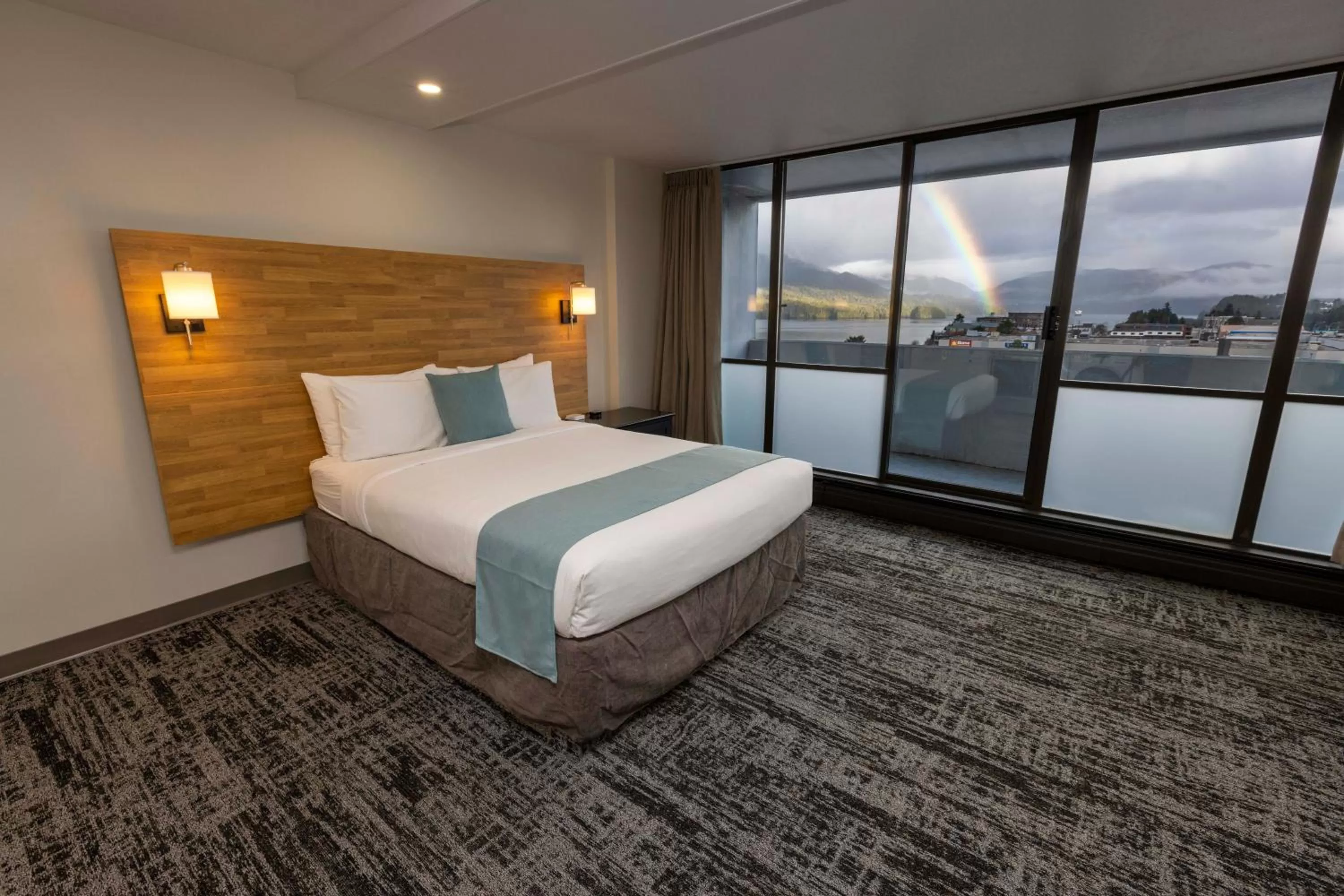 Bed in Highliner Hotel