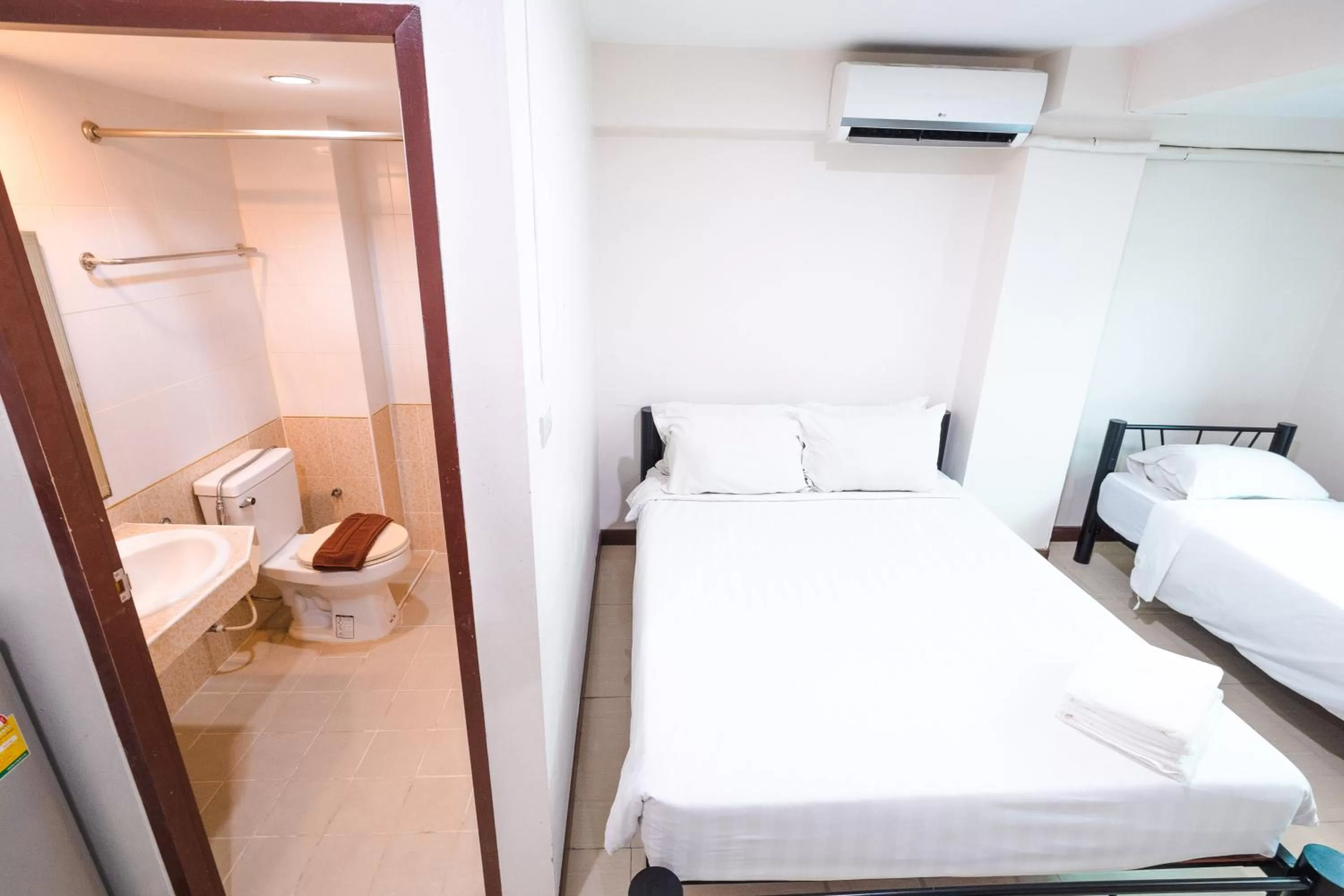 Bed in Don Muang Hotel