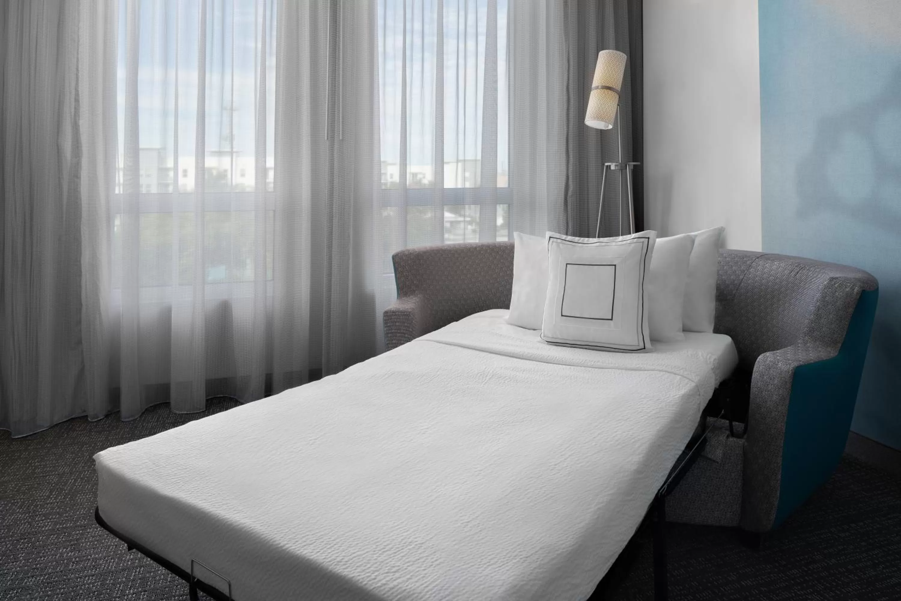 Bedroom, Bed in Courtyard by Marriott Delray Beach