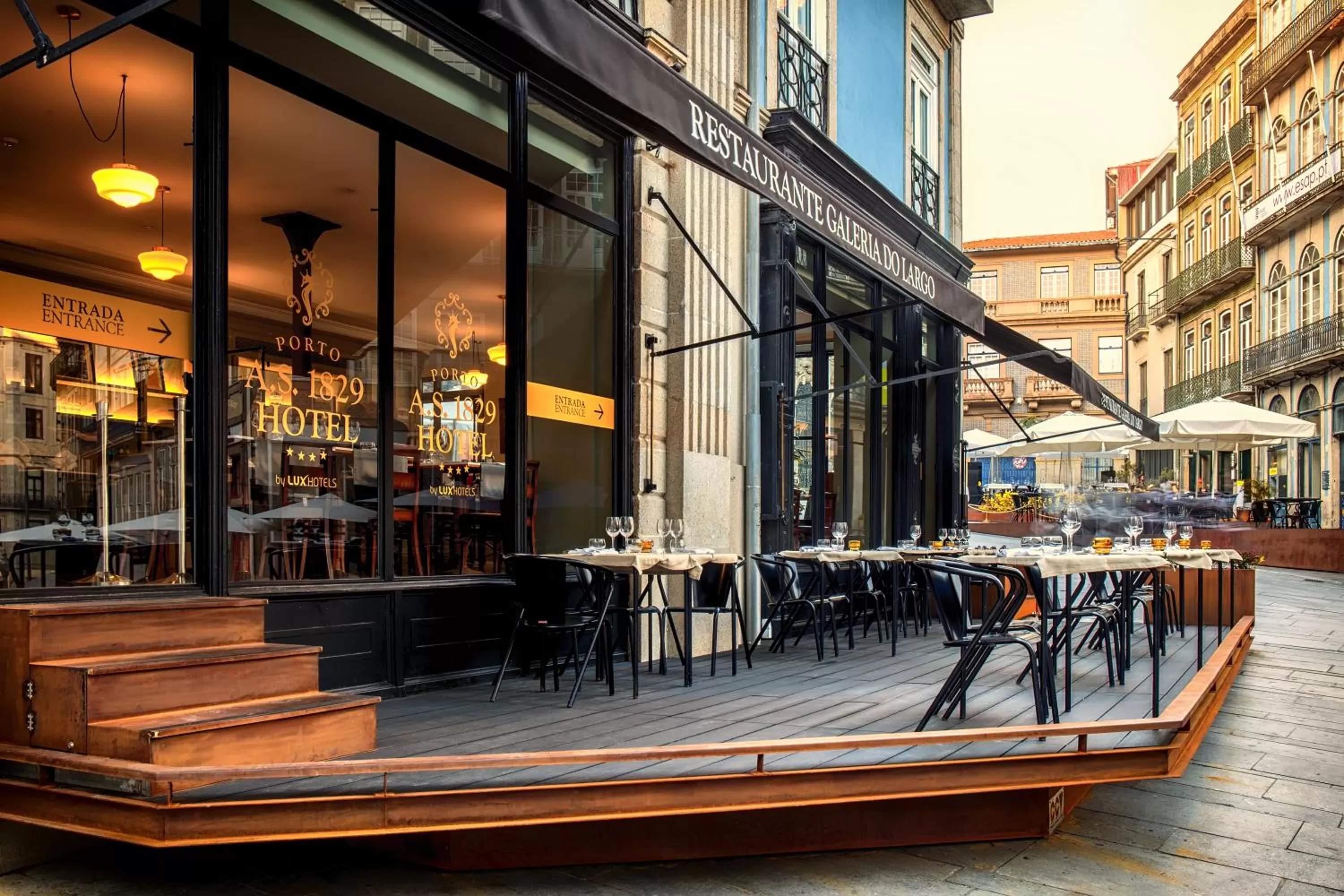 Restaurant/places to eat in Porto A.S. 1829 Hotel