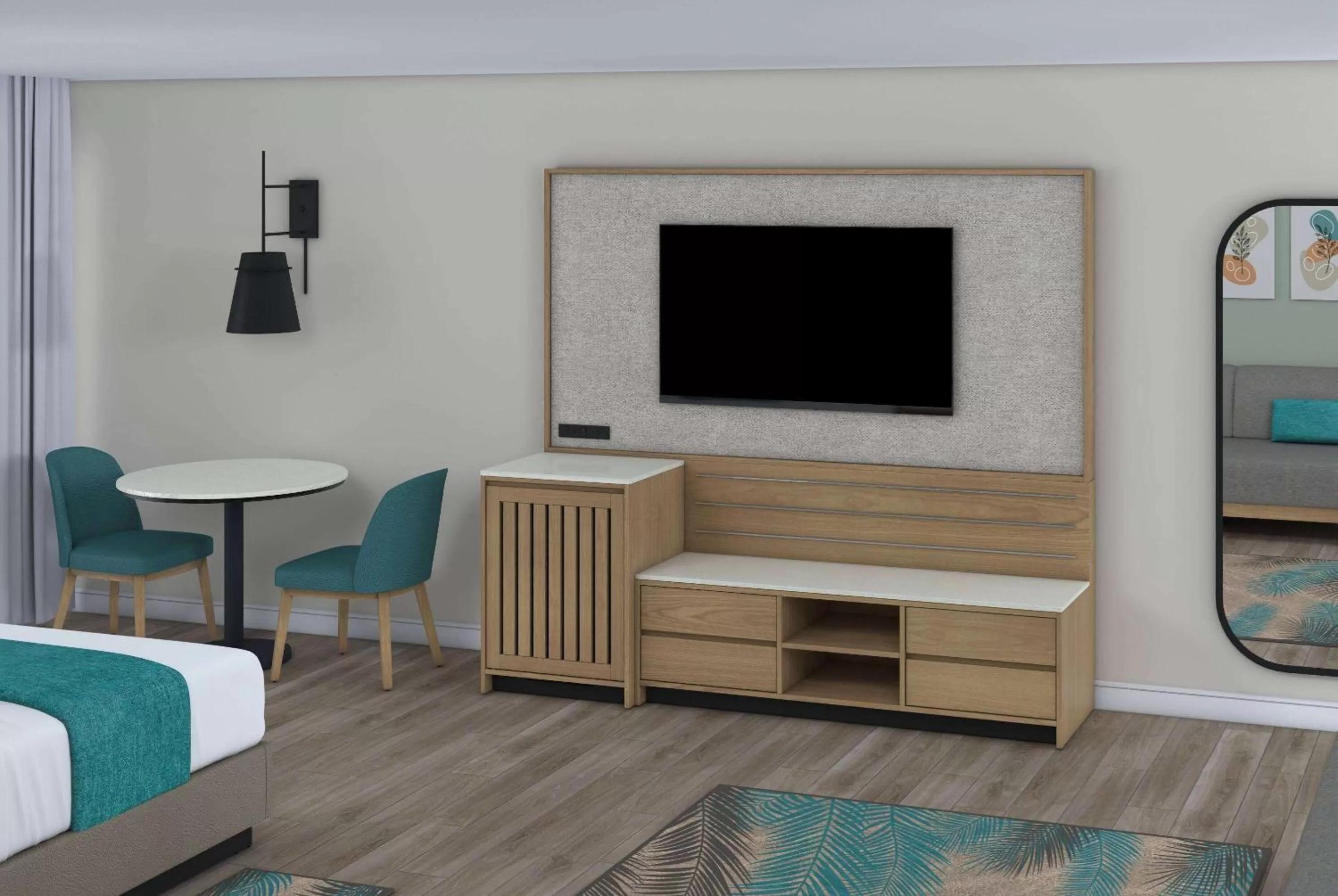 Mobility Accessible Two-Bedroom King Suite with Beach Walk-Out in Sandpiper Bay All-Inclusive, Trademark Collection by Wyndham