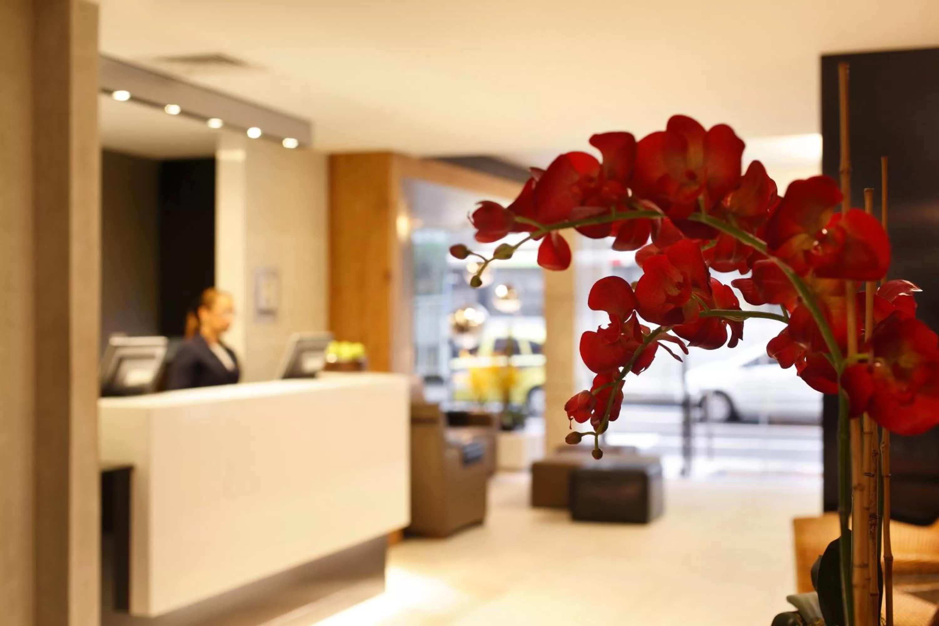 Lobby or reception in Copa Sul Hotel