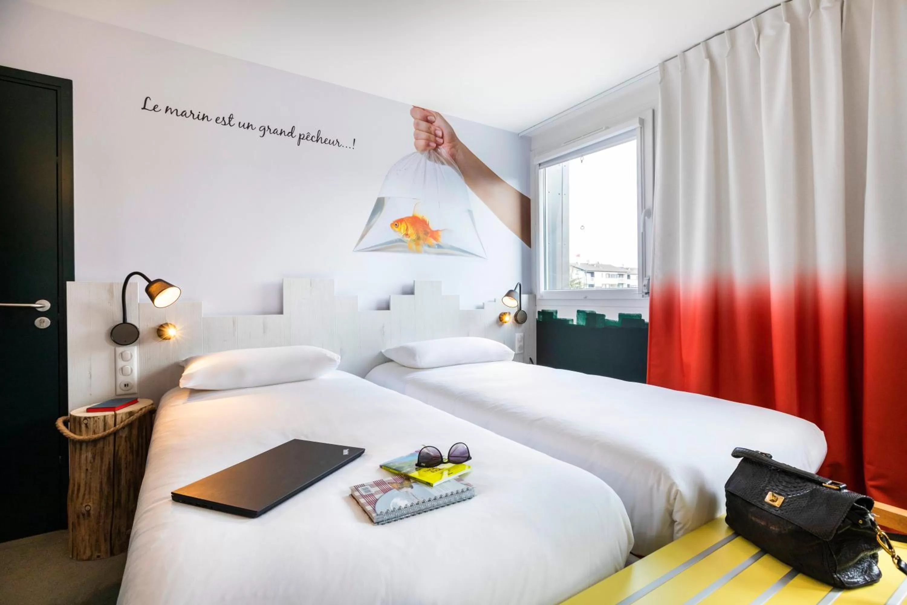 Bed in ibis Styles Thonon-les-Bains