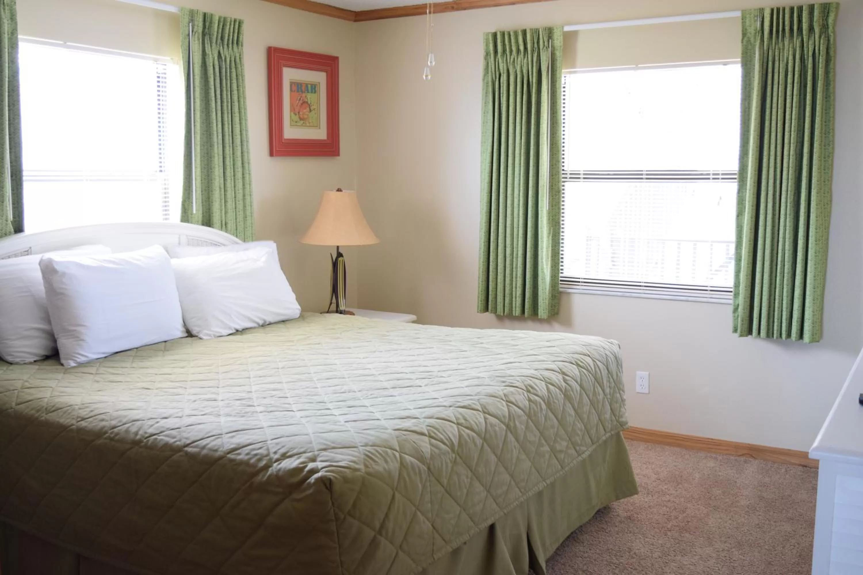 Bed in Ocean Landings Resort