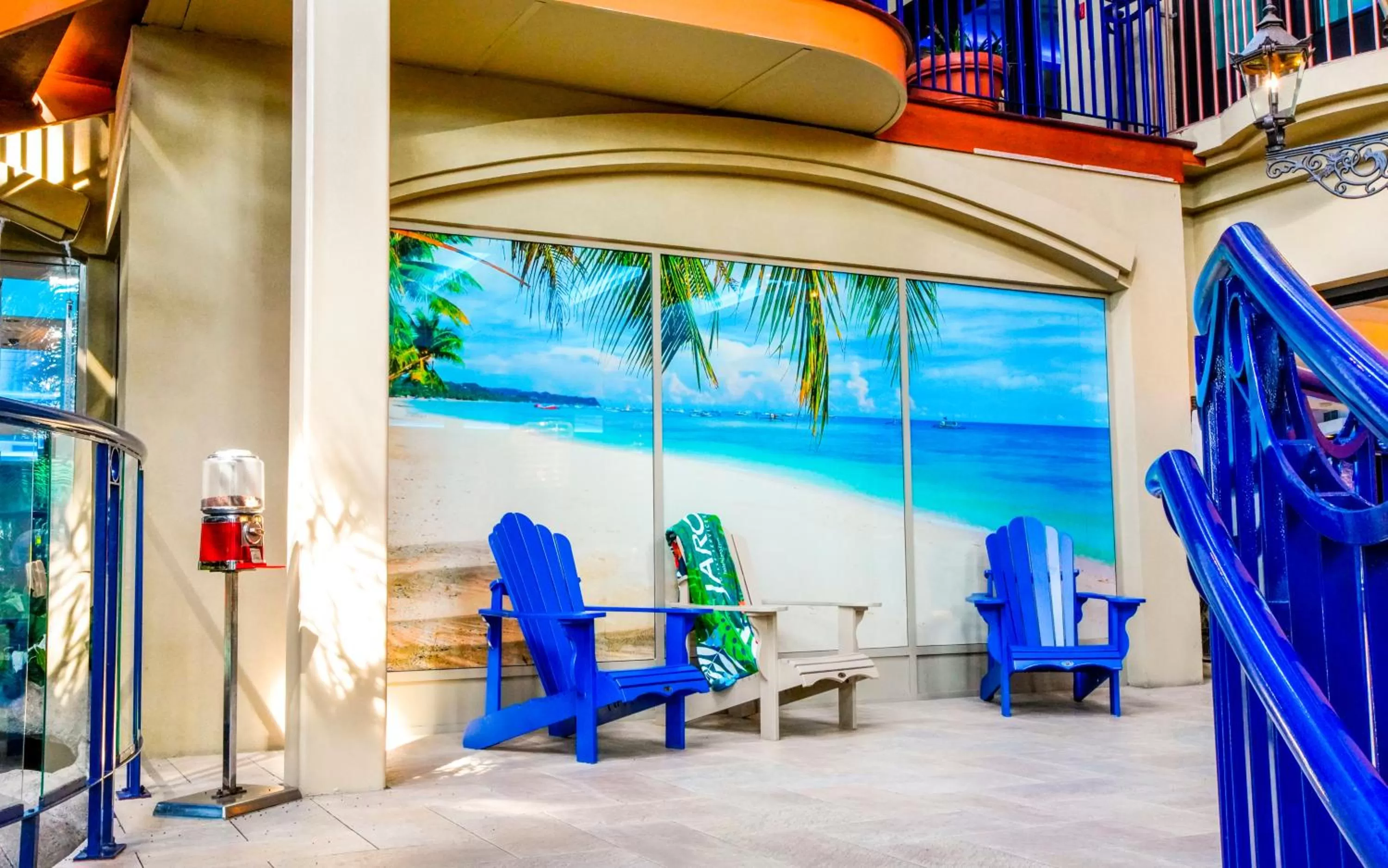 Garden view in L'Hôtel Québec par JARO