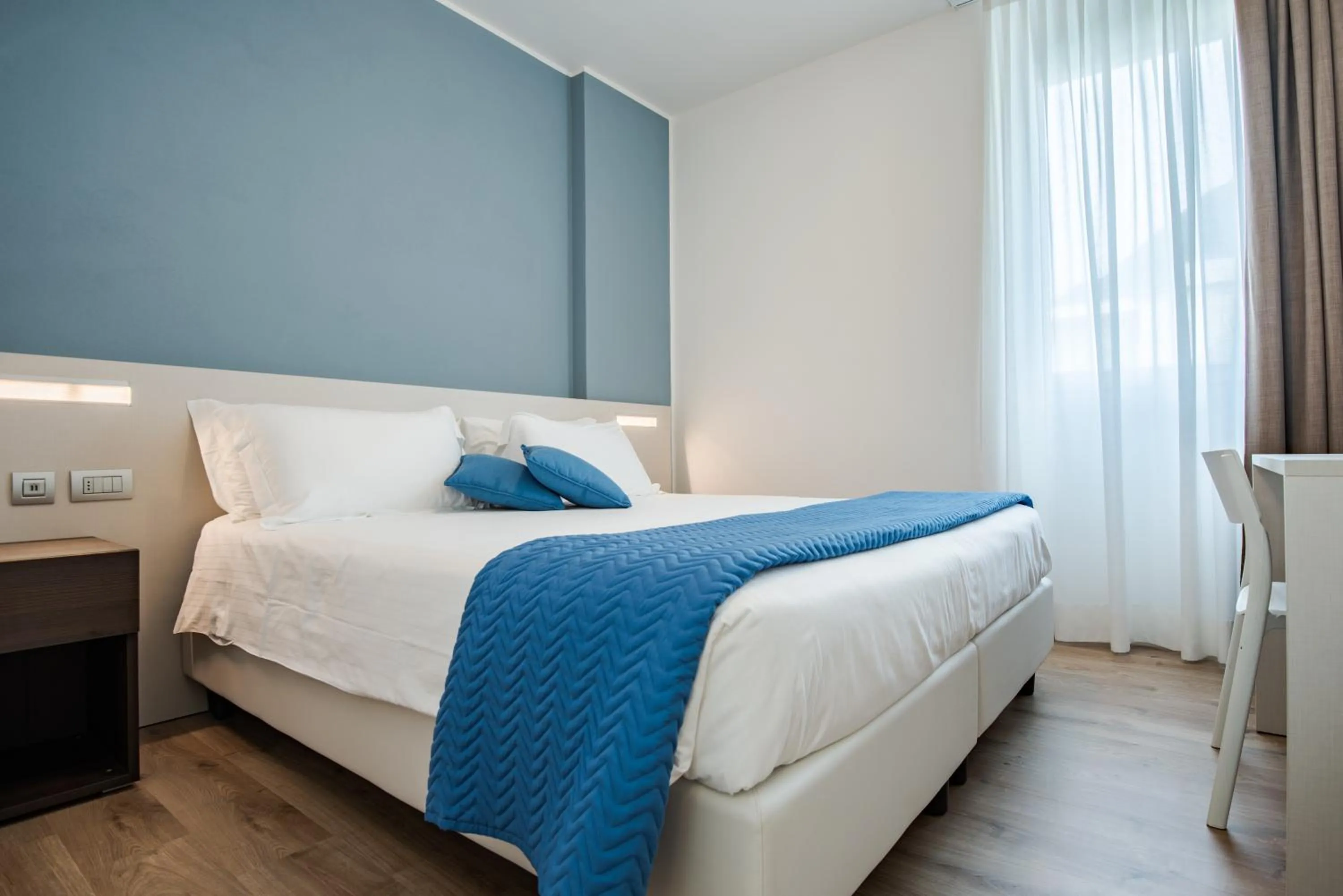 Bedroom, Bed in Hotel Vischi