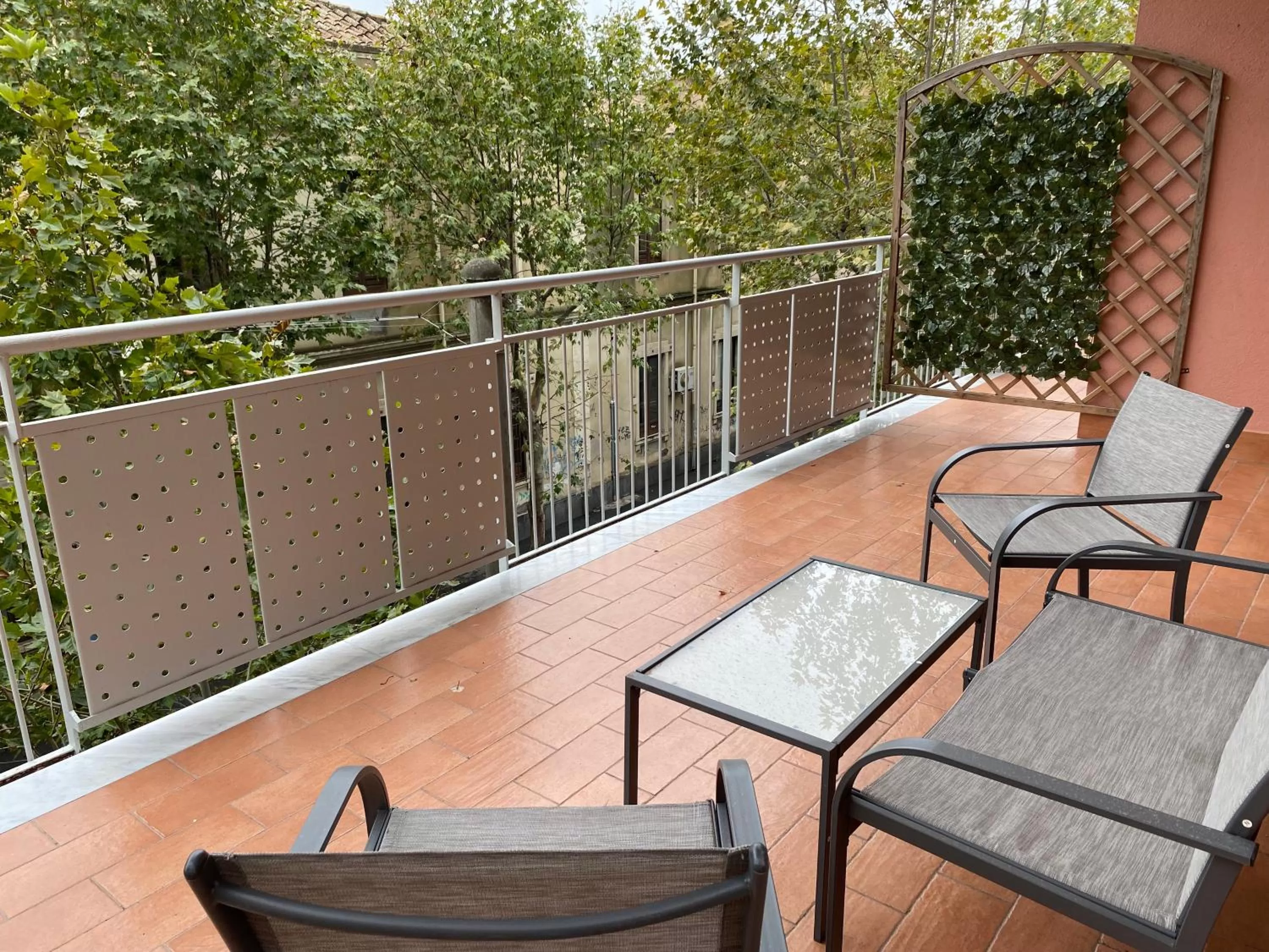 Balcony/Terrace in B&B CATANIA CENTRO - Charme & More