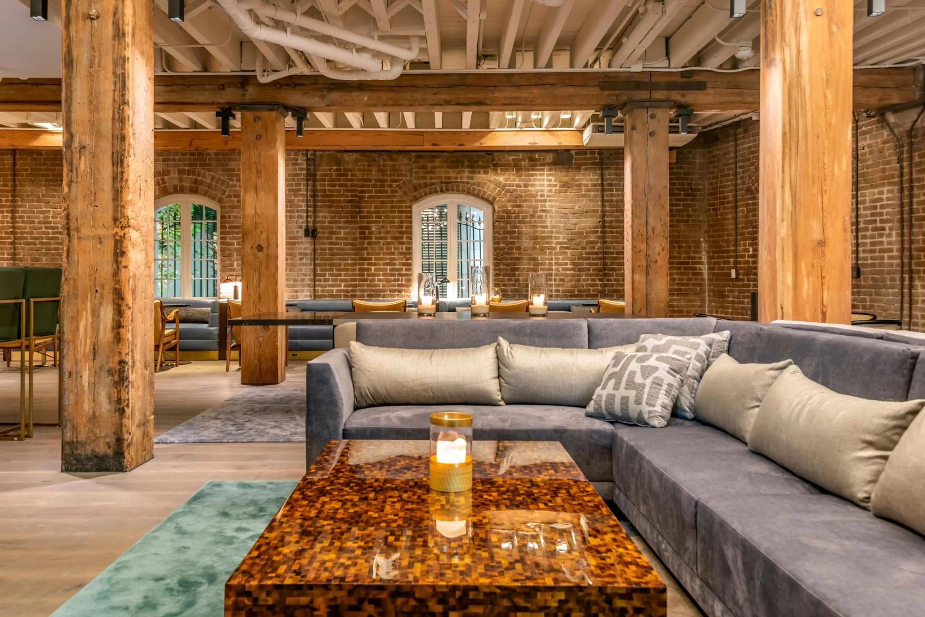 Seating area in ONE11 Hotel