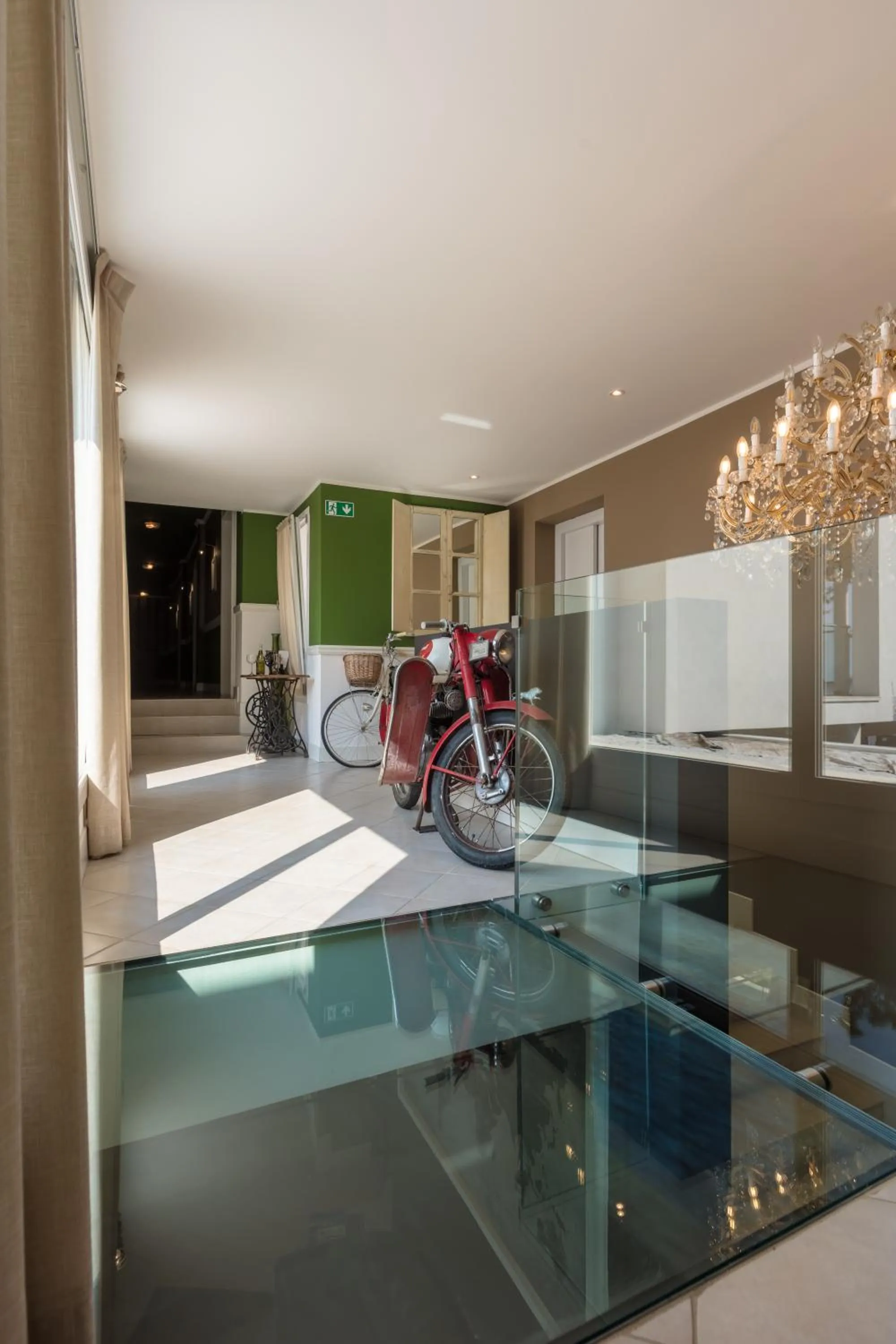 Decorative detail in Hotel Maximilian