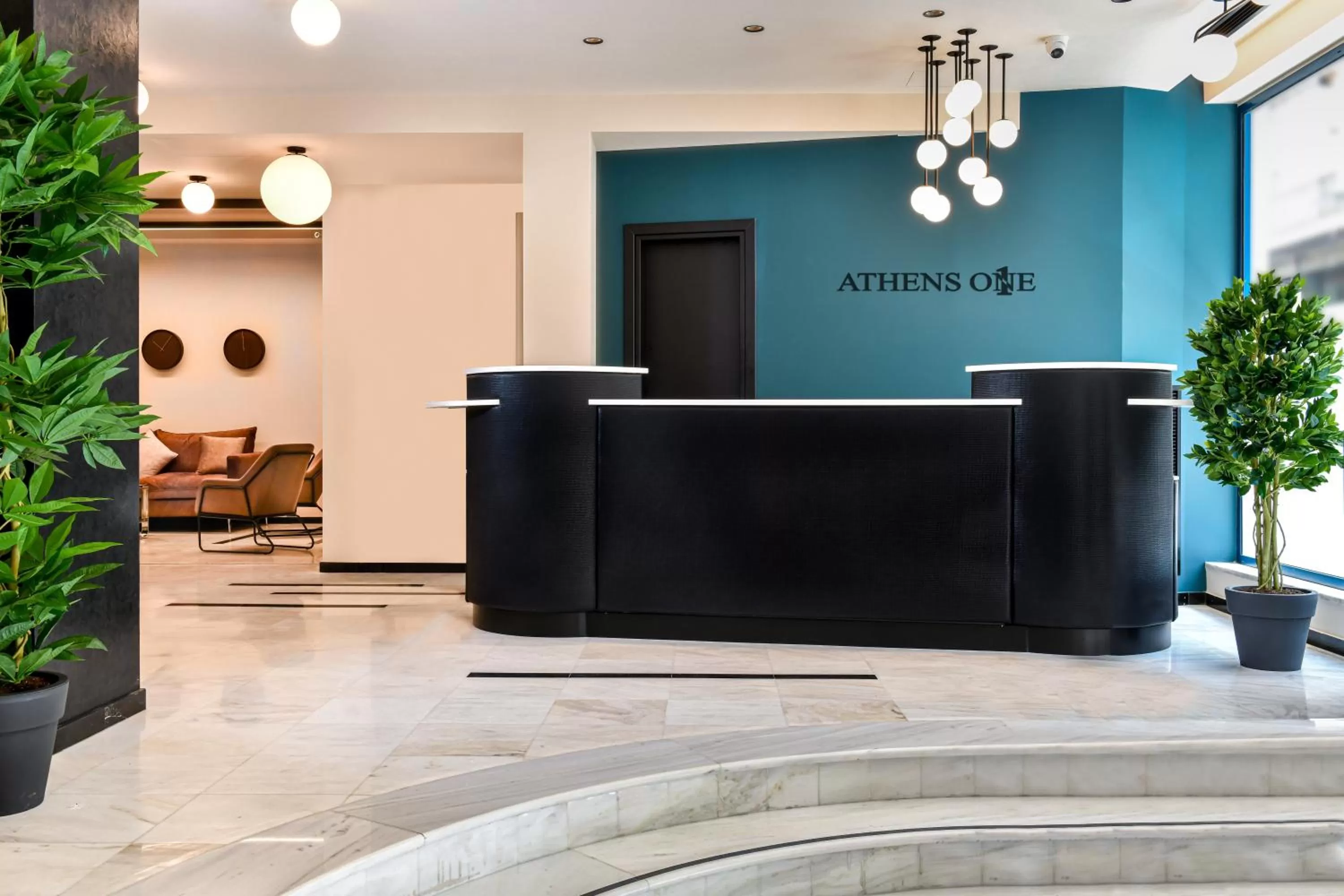 Lobby or reception in Athens One Smart Hotel