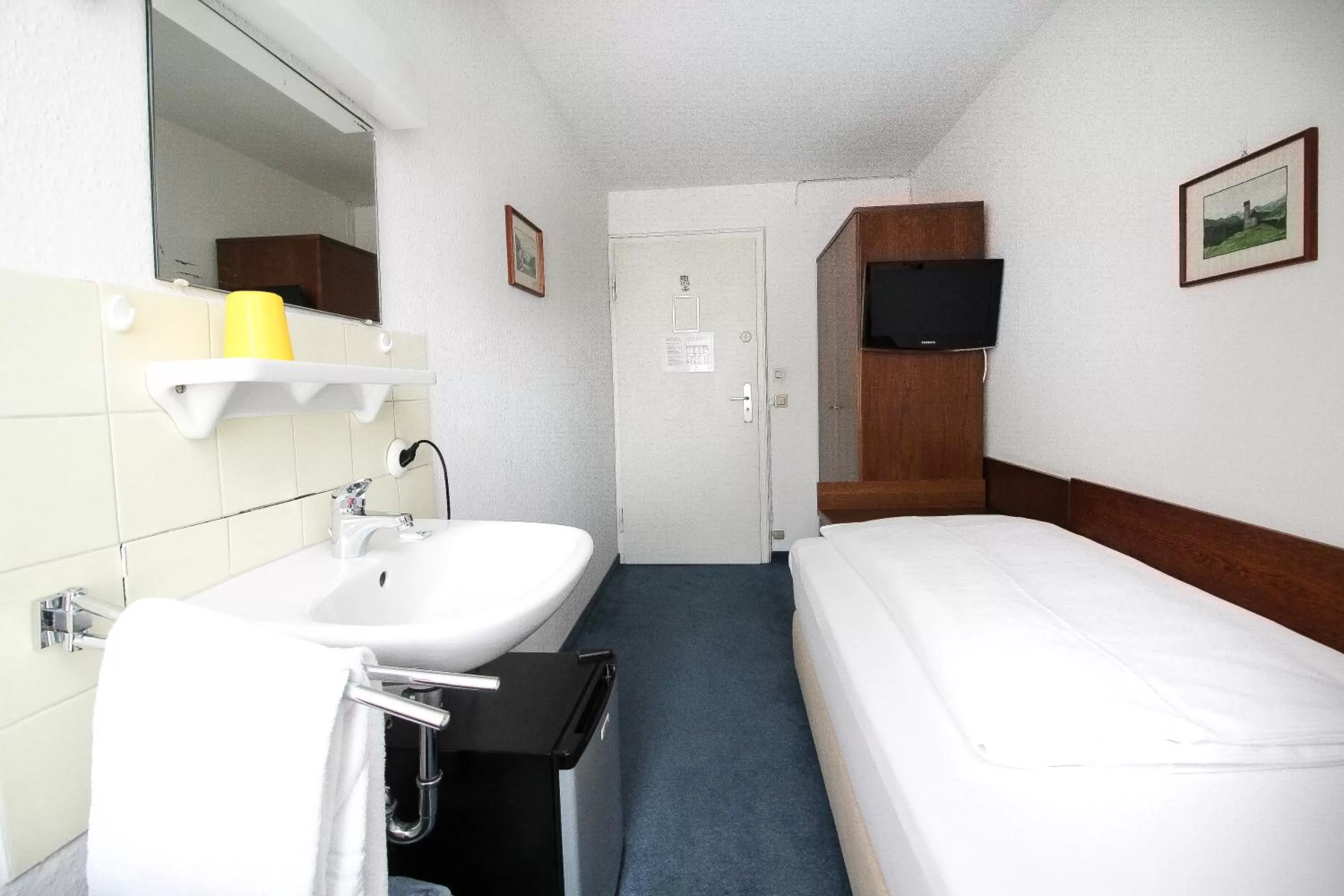 Bed in Hotel Pension Köberl