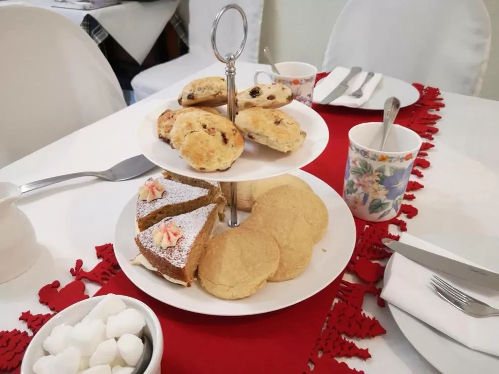Dining area in Lossiemouth House