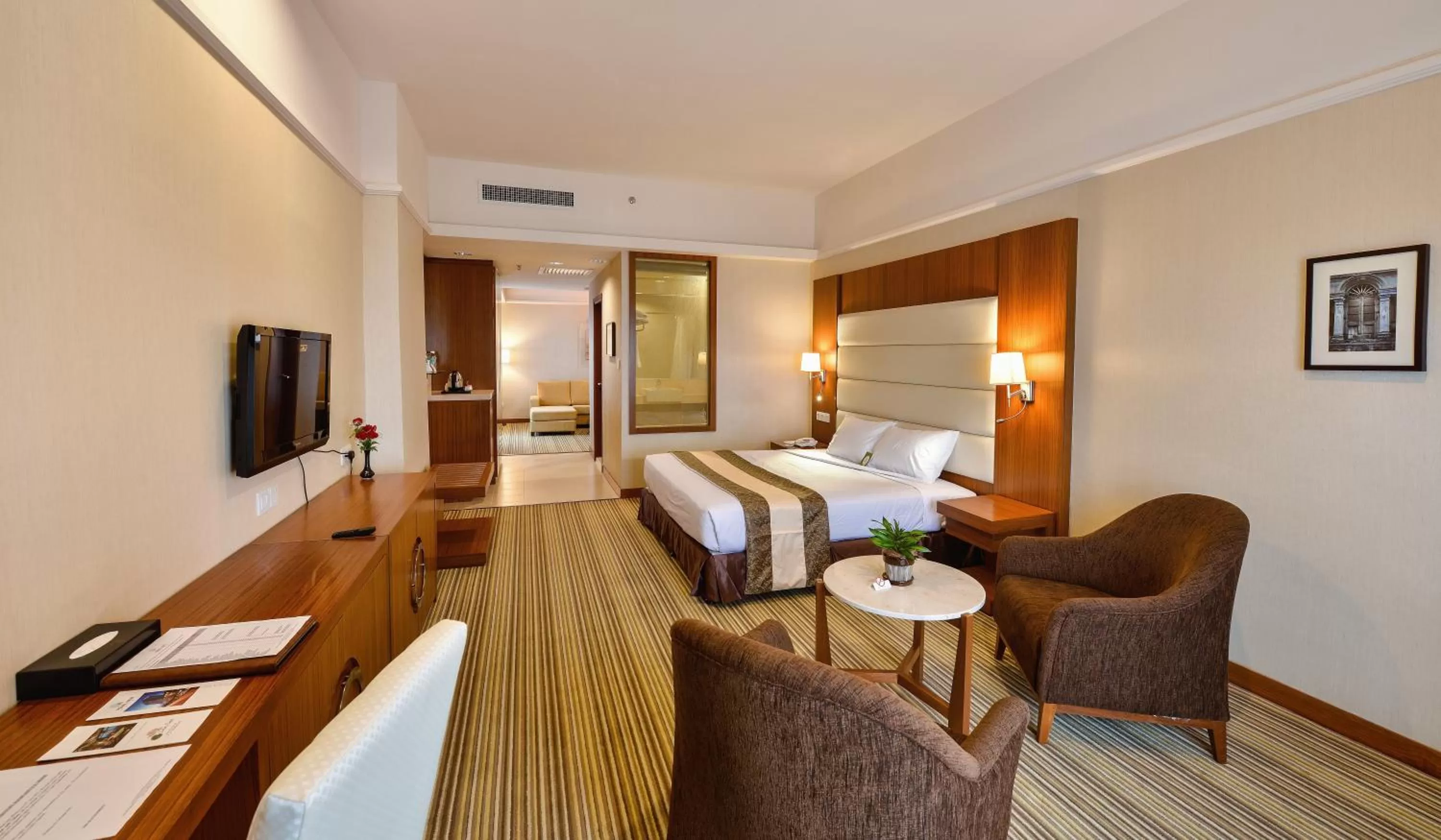 Bed in Pearl View Hotel Prai, Penang