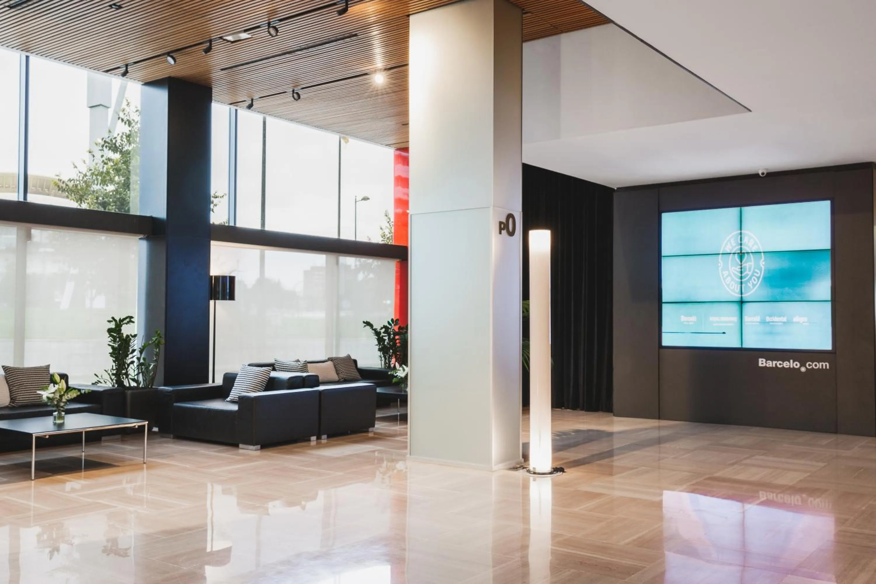 Lobby or reception in Barceló Valencia