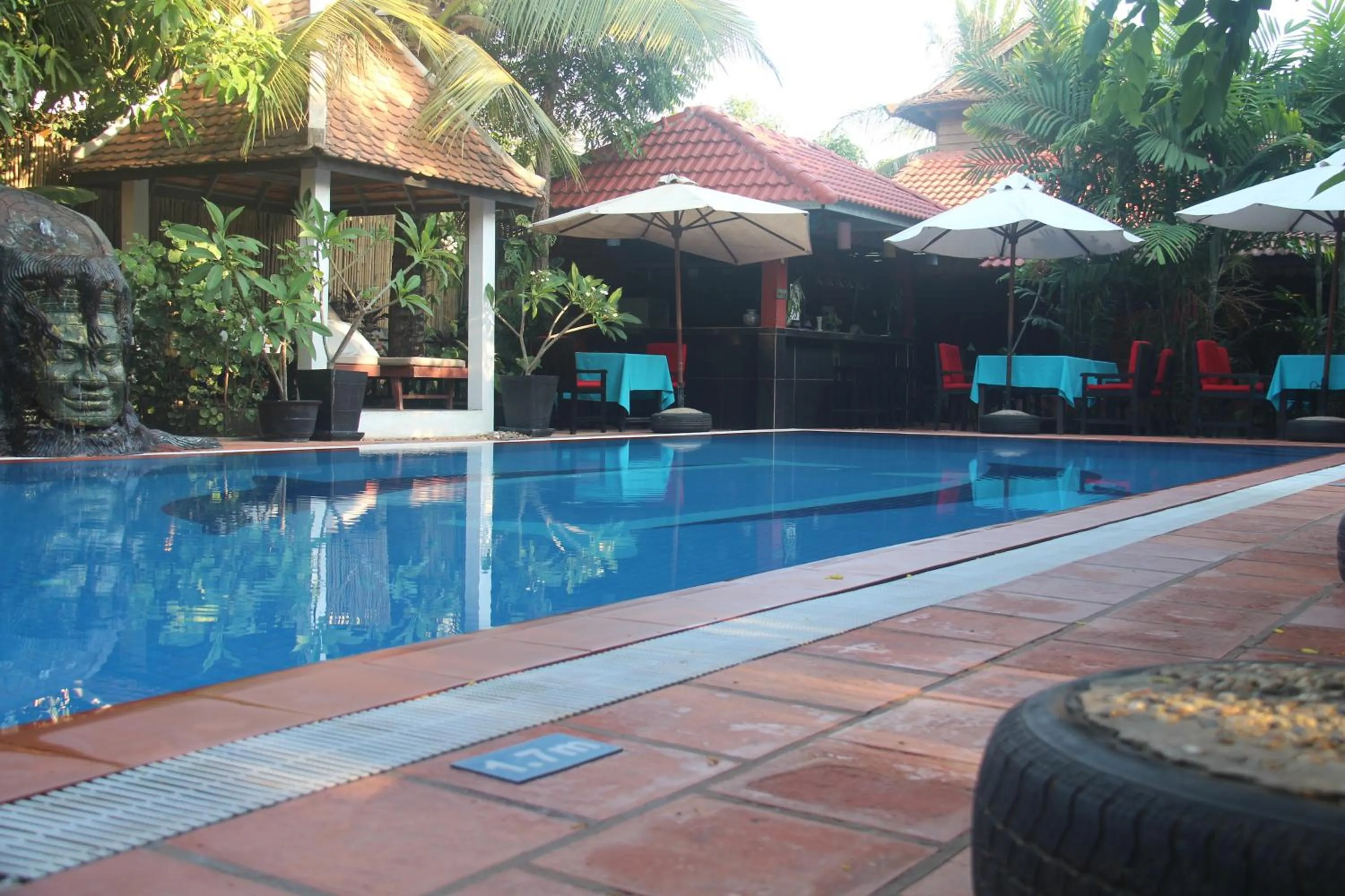 Pool view in Sonalong Boutique Village & Resort