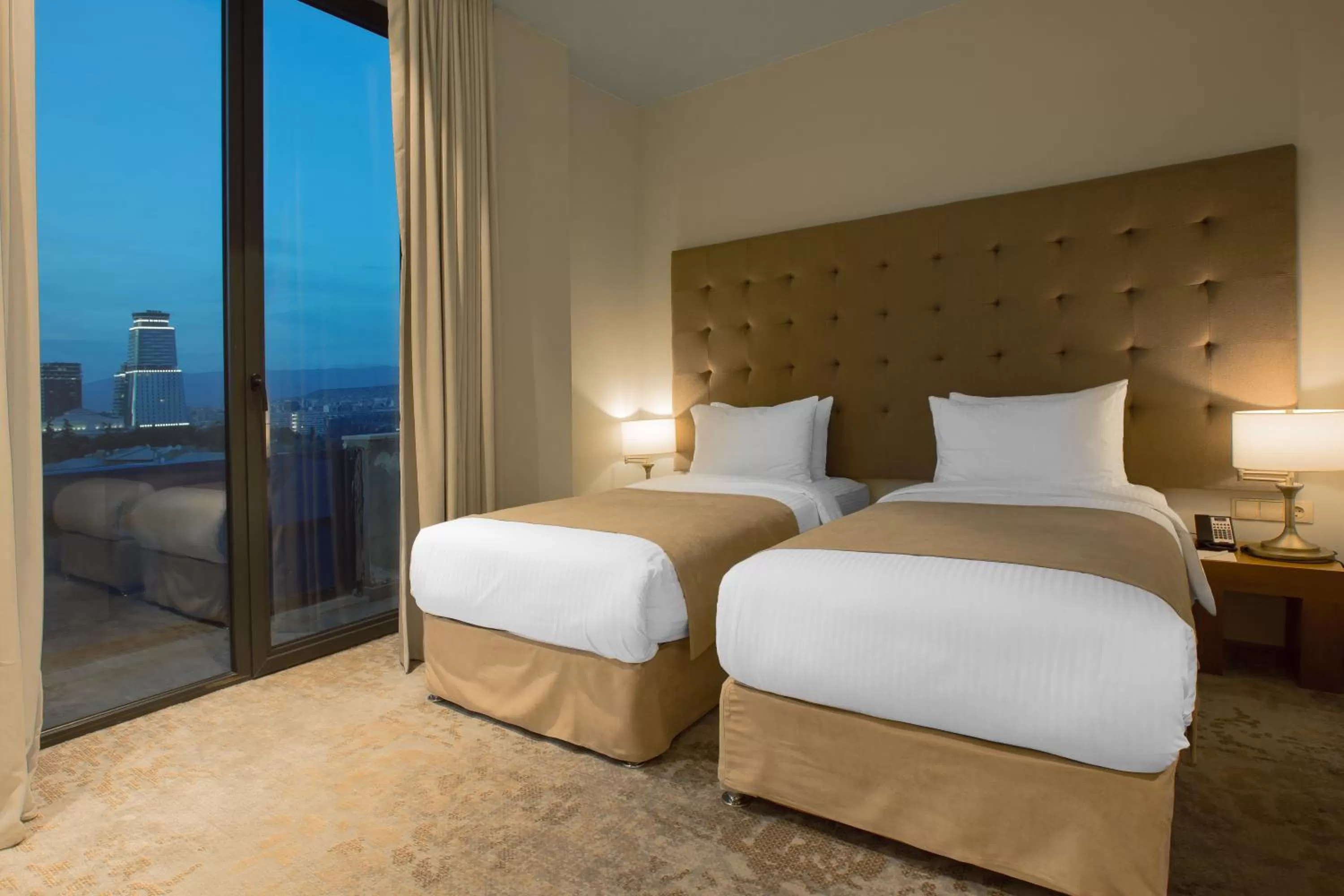 Photo of the whole room, Bed in Europe Hotel