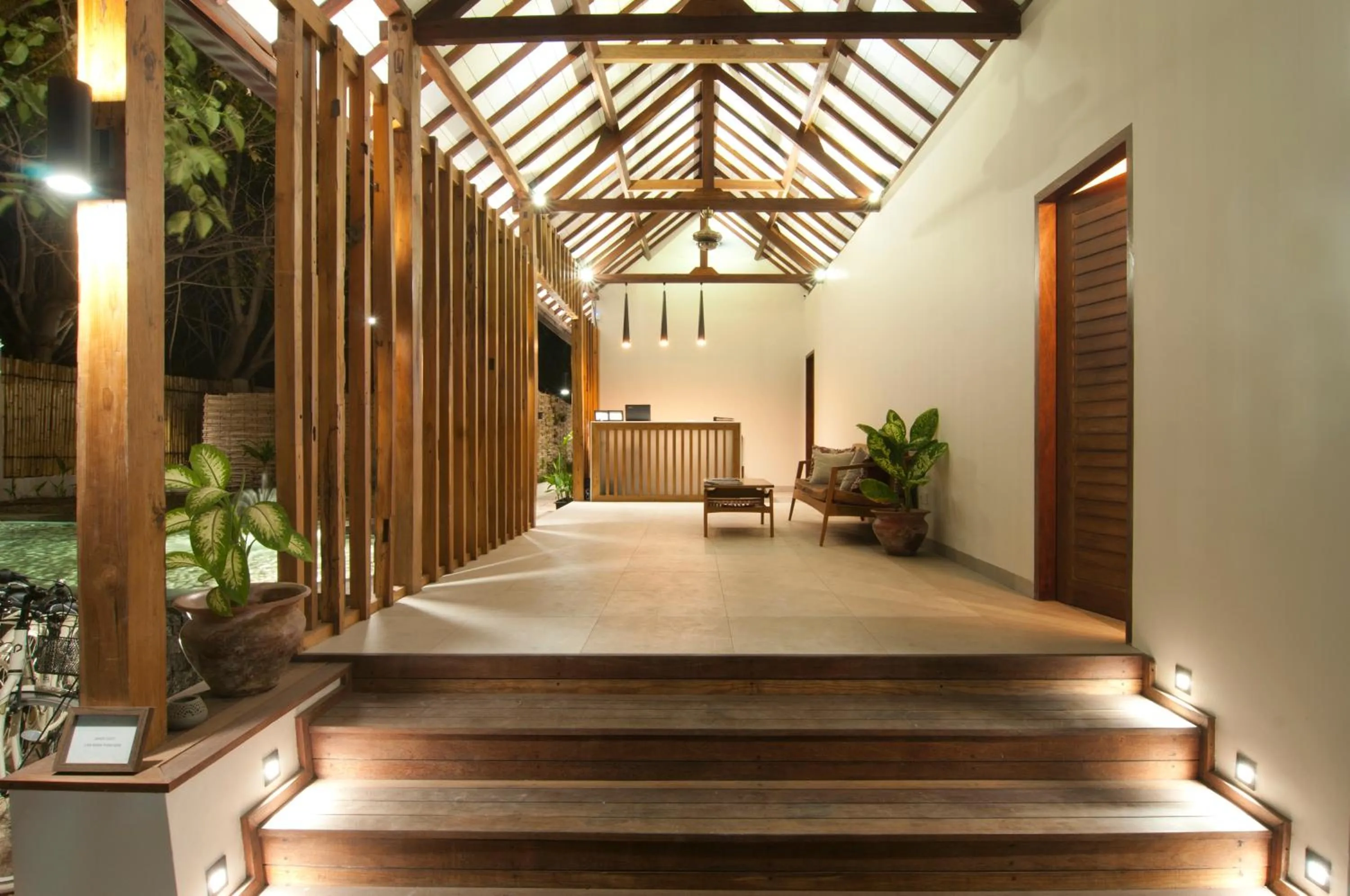 Facade/entrance in Ke Rensia Private Pool Villas Gili Air