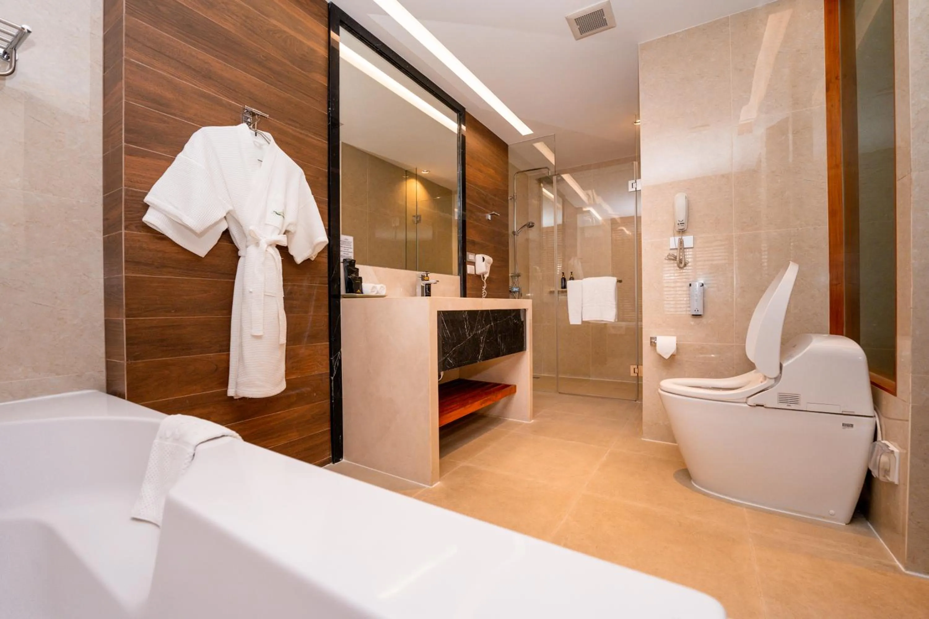 Bathroom in Amanta Hotel & Residence Ratchada