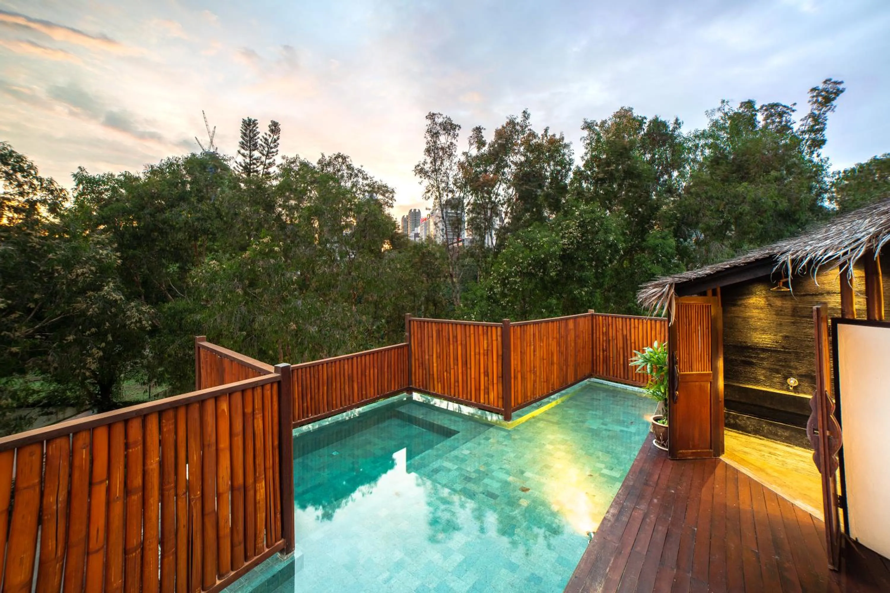 Balcony/Terrace in Villa Samadhi by Samadhi Age 12 and Above Only