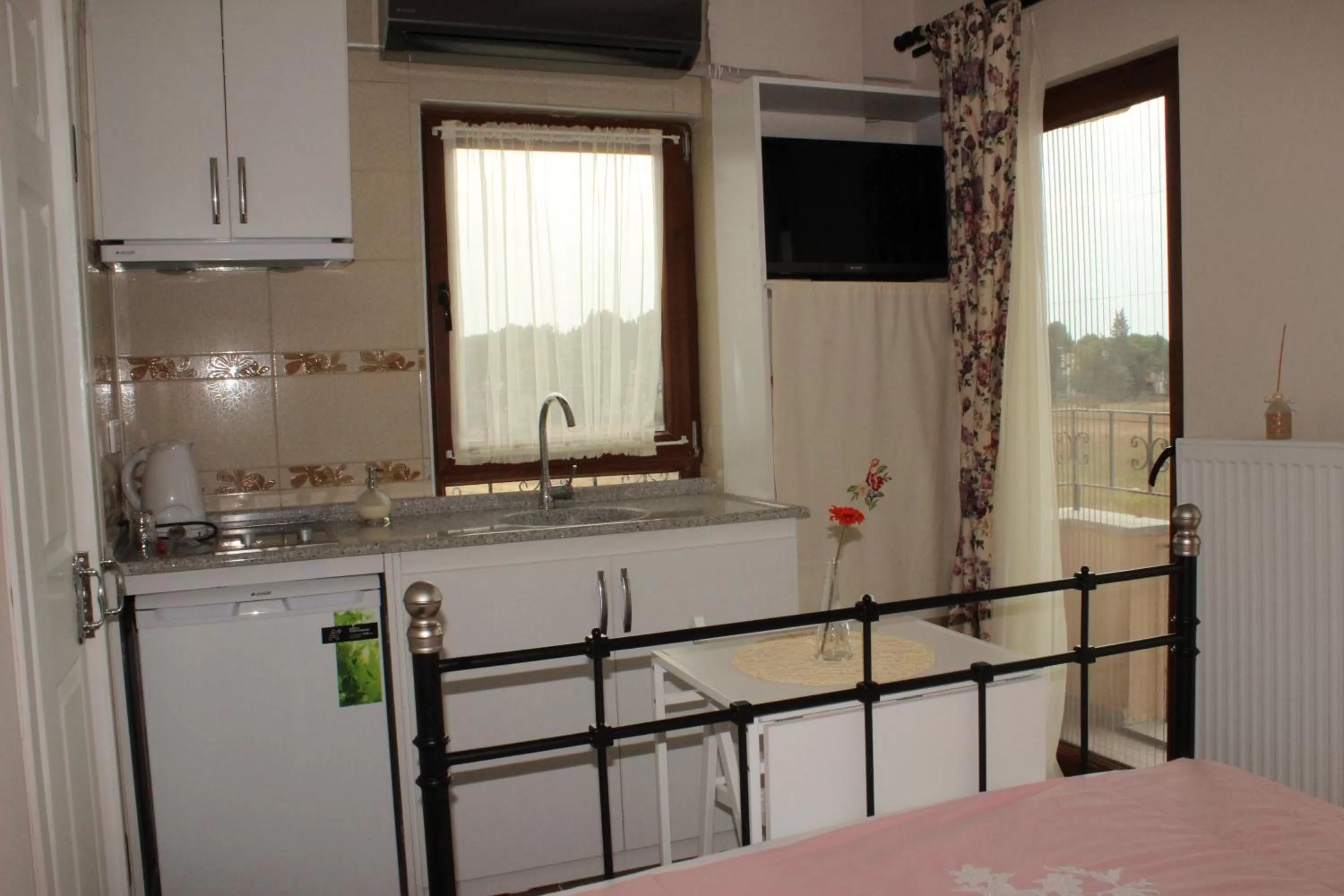 Decorative detail, Bed in Ede Apart Otel