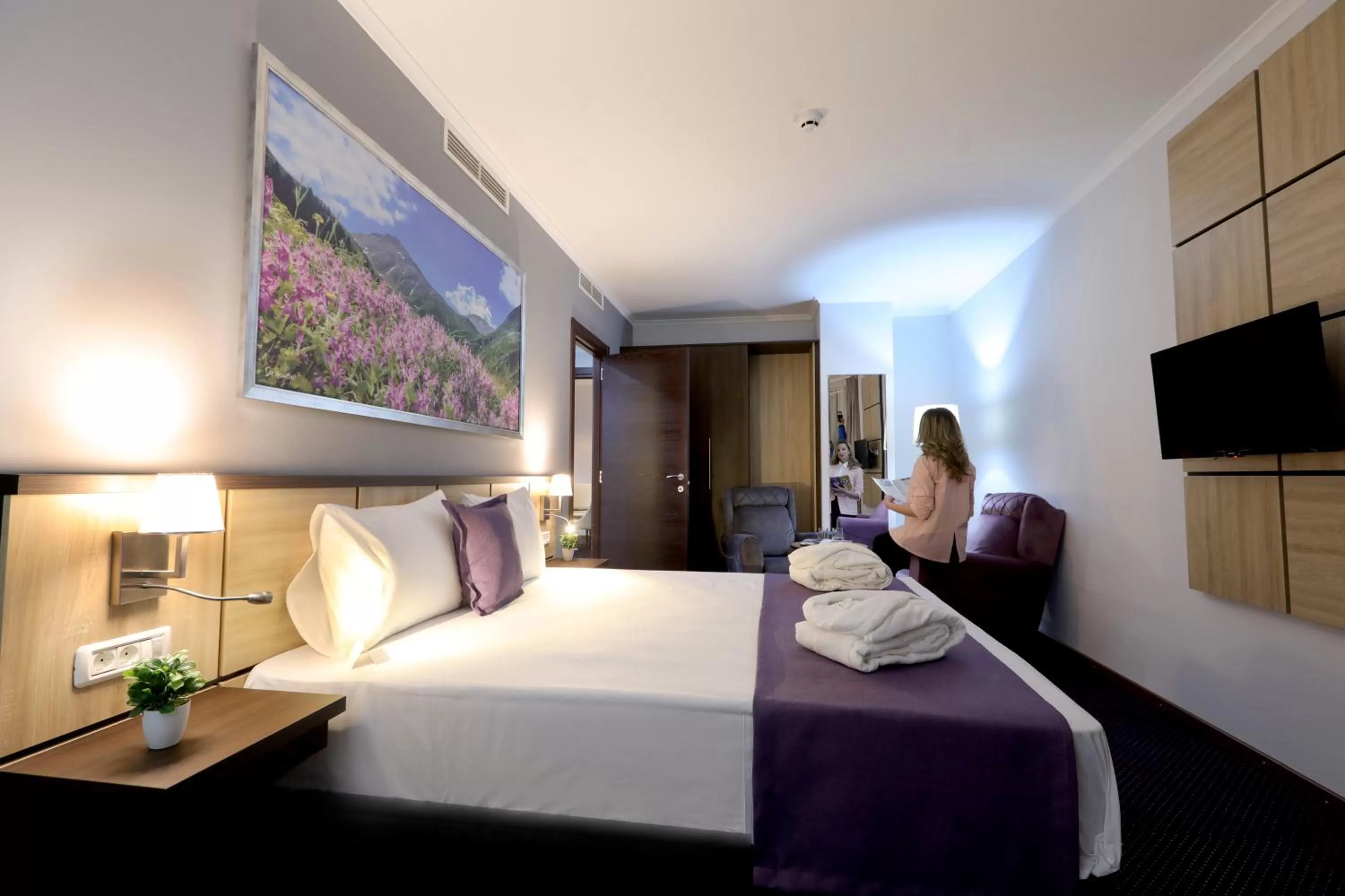 Bed in Mercure Tetovo